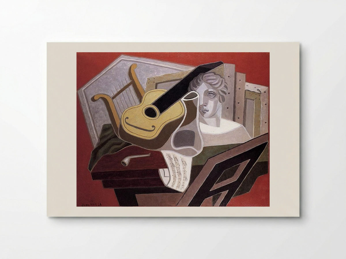 The Musician's Table - Juan Gris - Poster