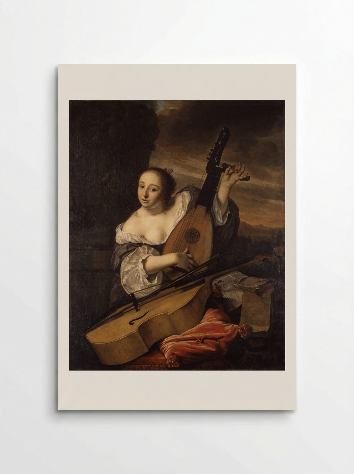 The Musician - Bartholomeus van der Helst - Poster