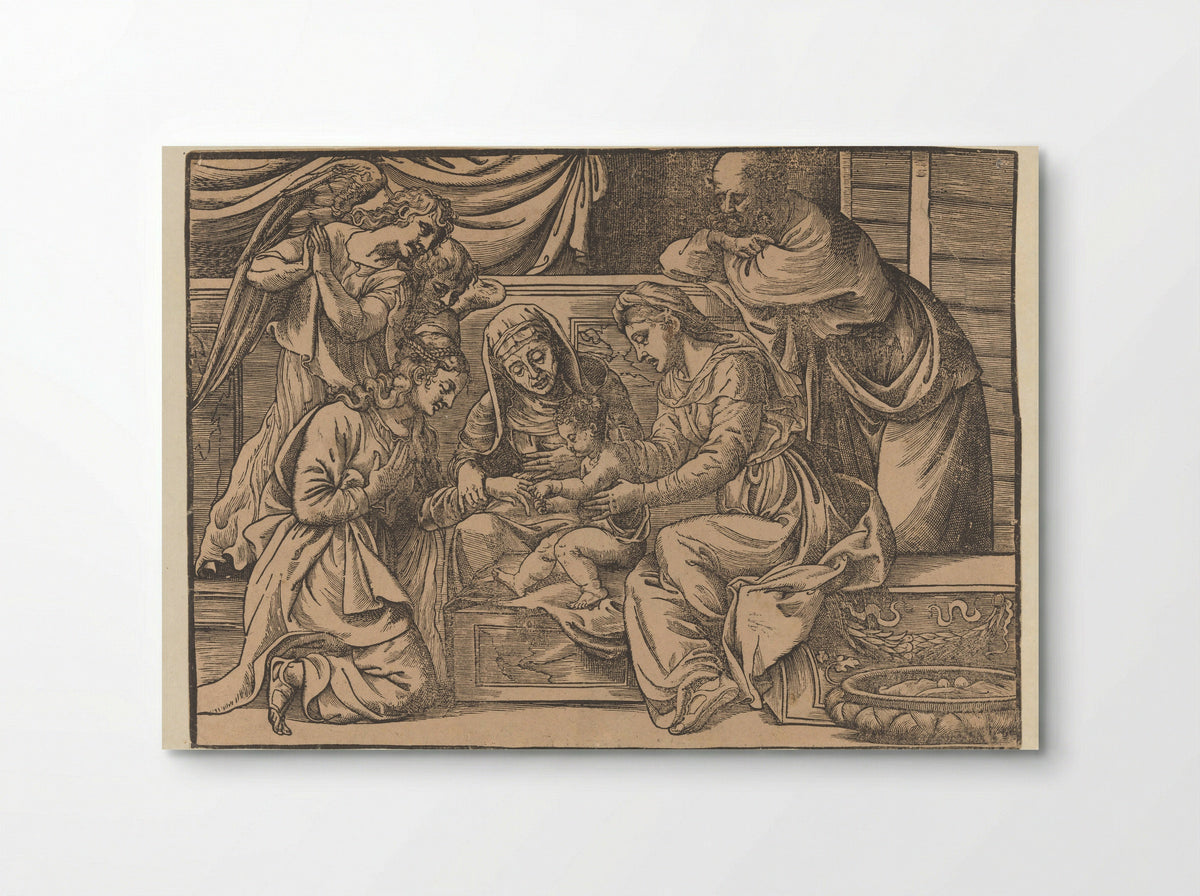 The Mystic Marriage of Saint Catherine - Nicolò Boldrini - Poster