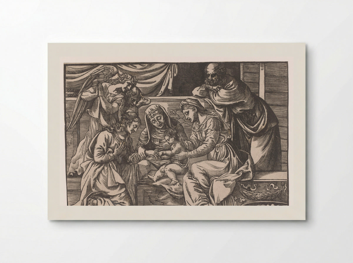The Mystic Marriage of Saint Catherine - Titian - Poster