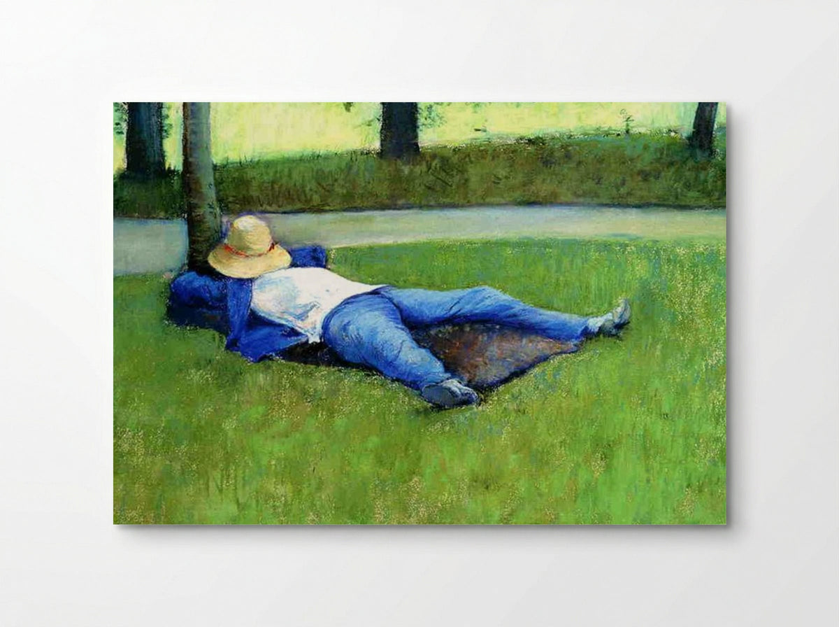 The Nap - Gustave Caillebotte - Poster