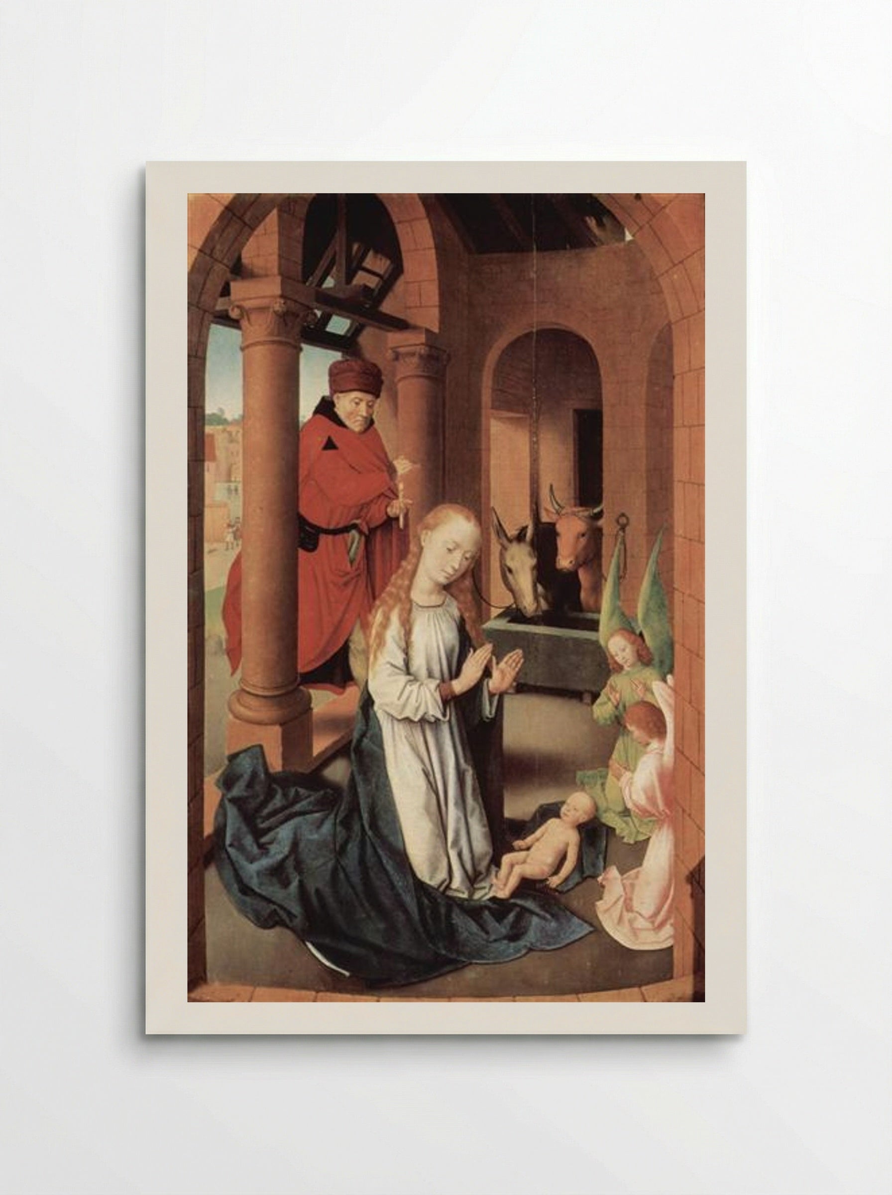 The Nativity - Hans Memling - Poster