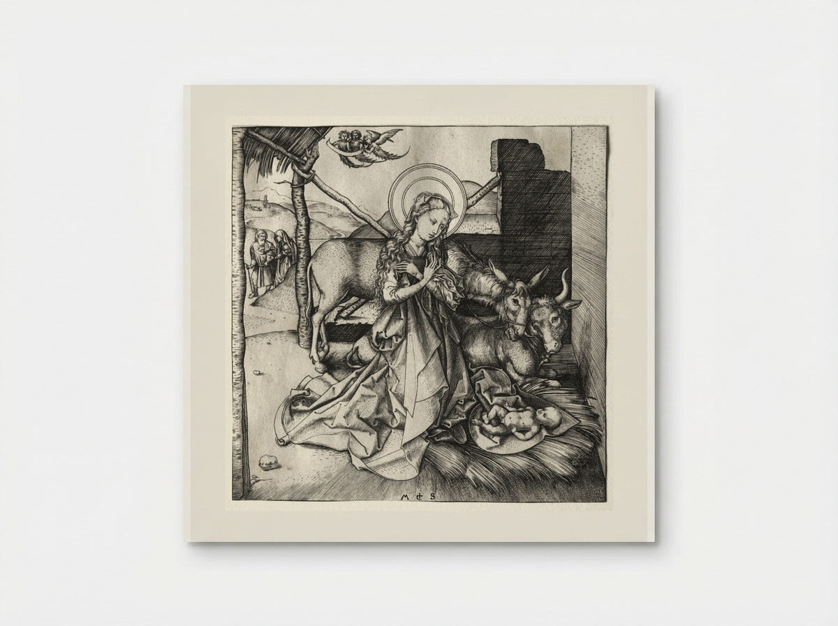 The Nativity - Martin Schongauer - Poster