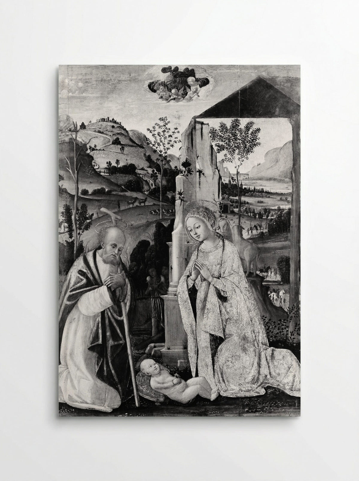 The Nativity - Bernardino Fungai - Poster