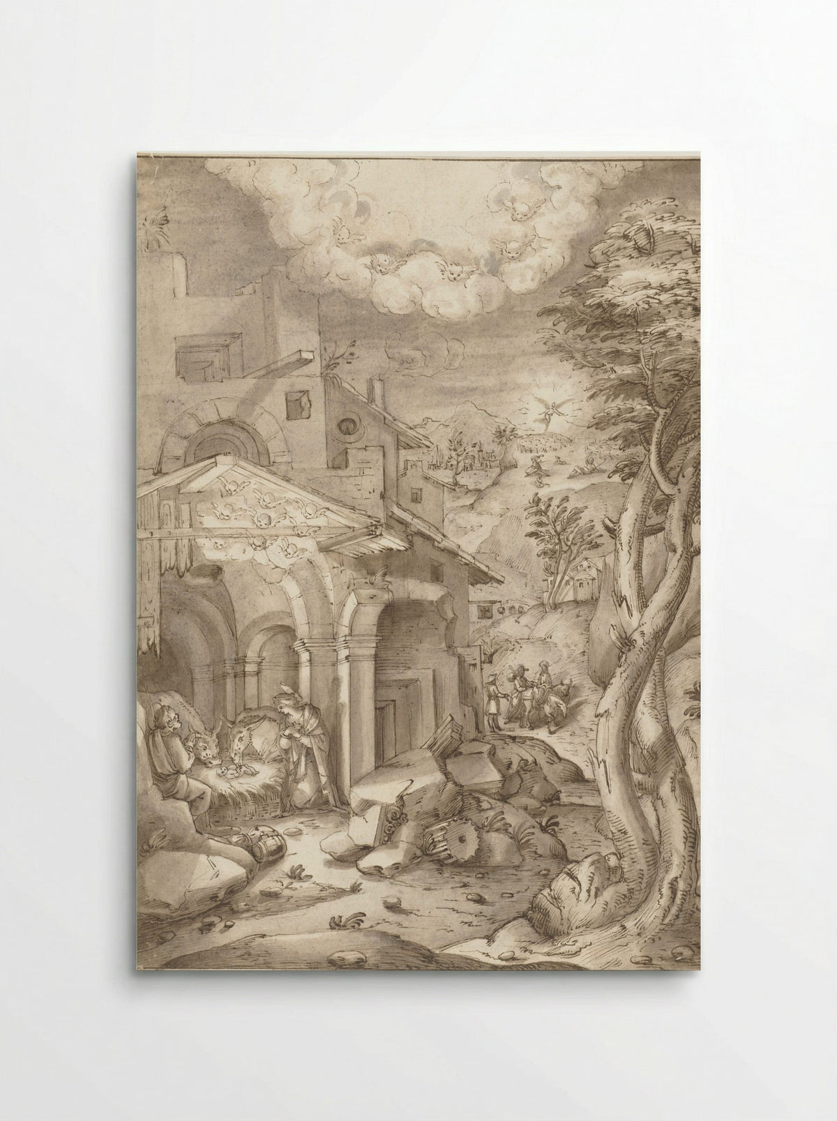 The Nativity - Peter de Witte - Poster
