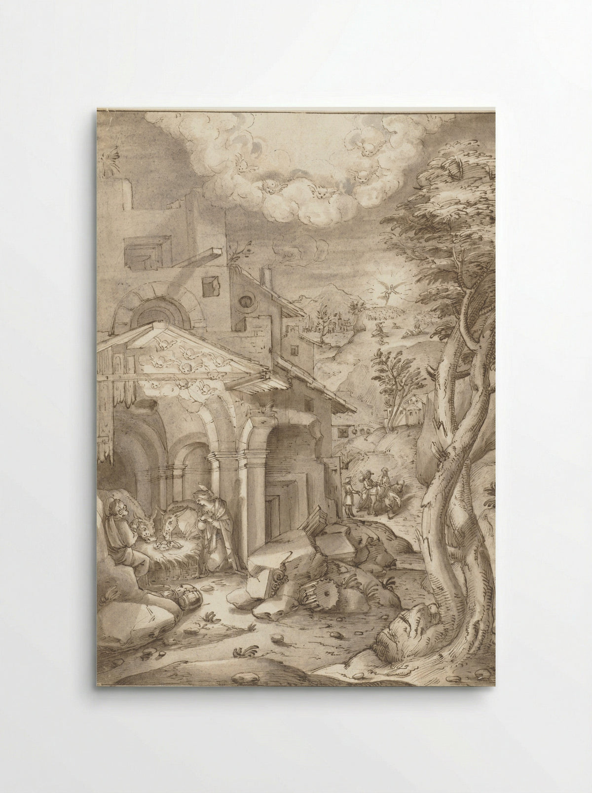 The Nativity - Peter de Witte - Poster