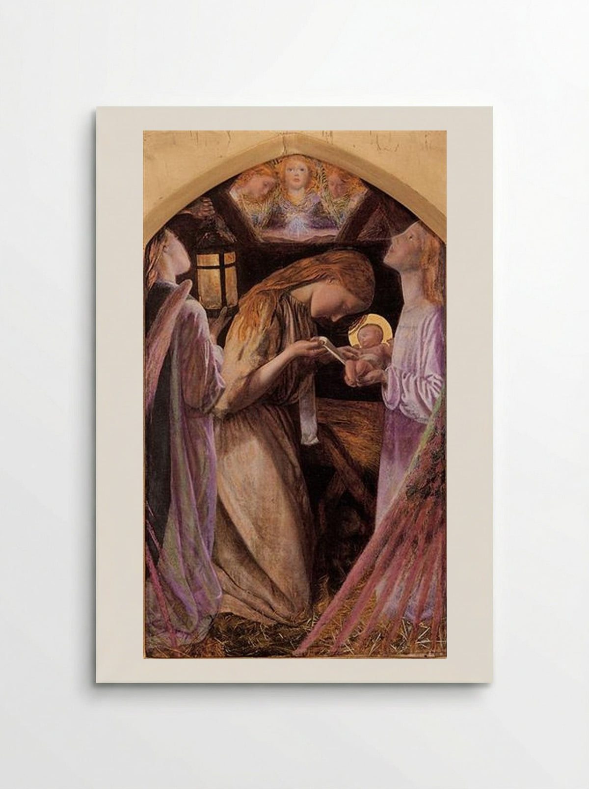 The Nativity - Arthur Hughes - Poster