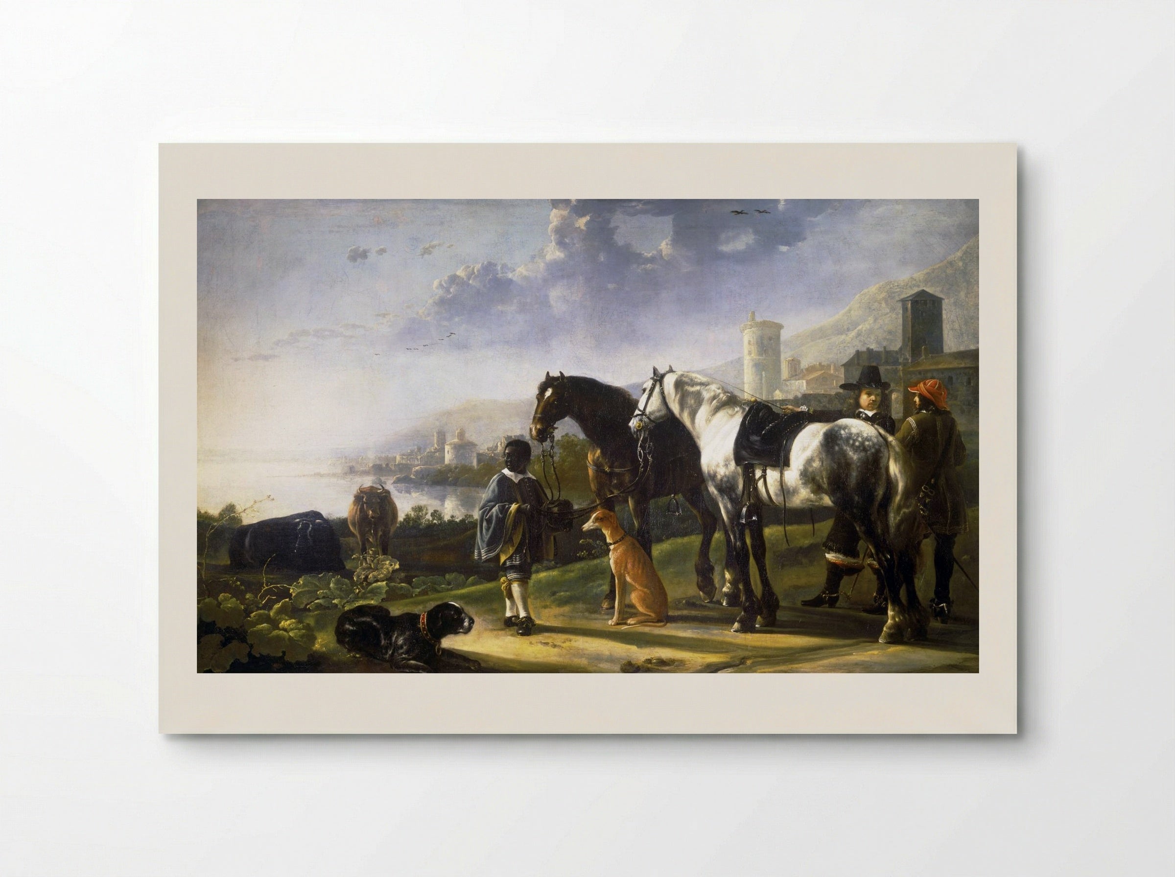 The Negro Page - Aelbert Cuyp - Poster
