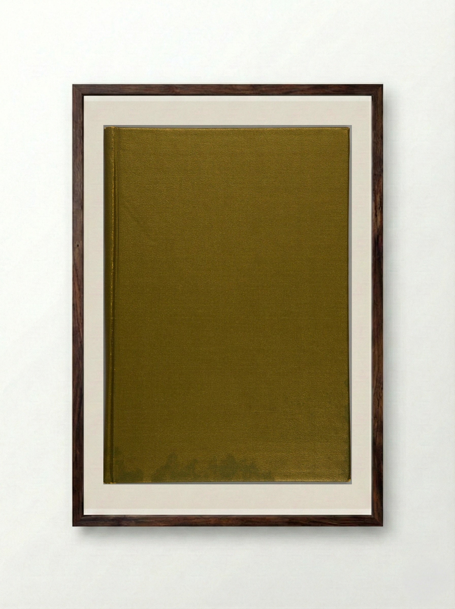 The Night I Lost my Baby: a Las Vegas Vignette - Edward Ruscha - Framed Print Dark Wood