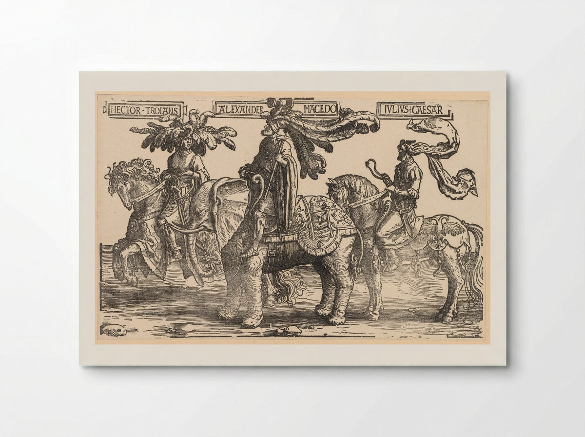 The Nine Heroes - Lucas van Leyden - Poster