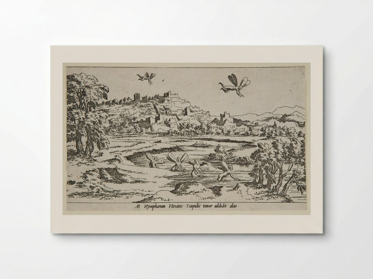 The Nympharium - Léon Davent - Poster
