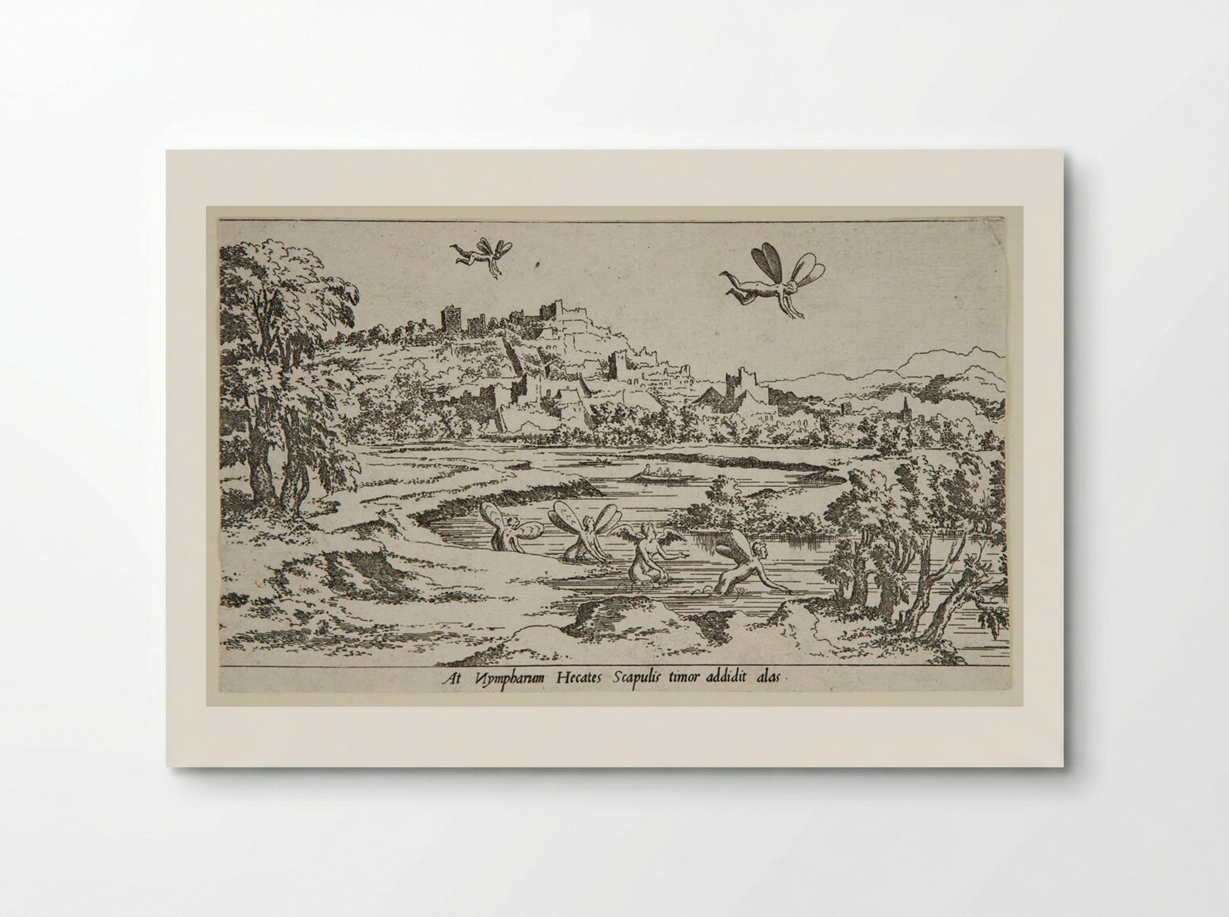 The Nympharium - Léon Davent - Poster
