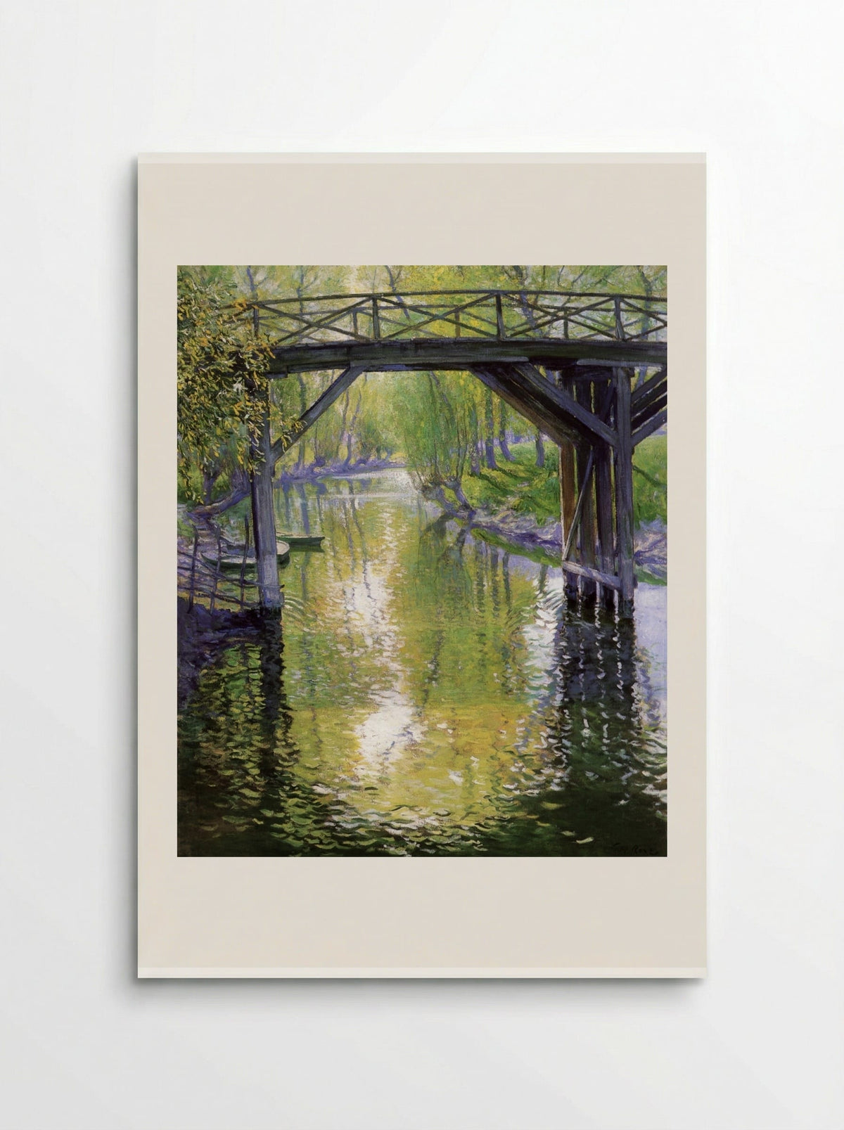 The Old Bridge, France - Guy Rose - Poster
