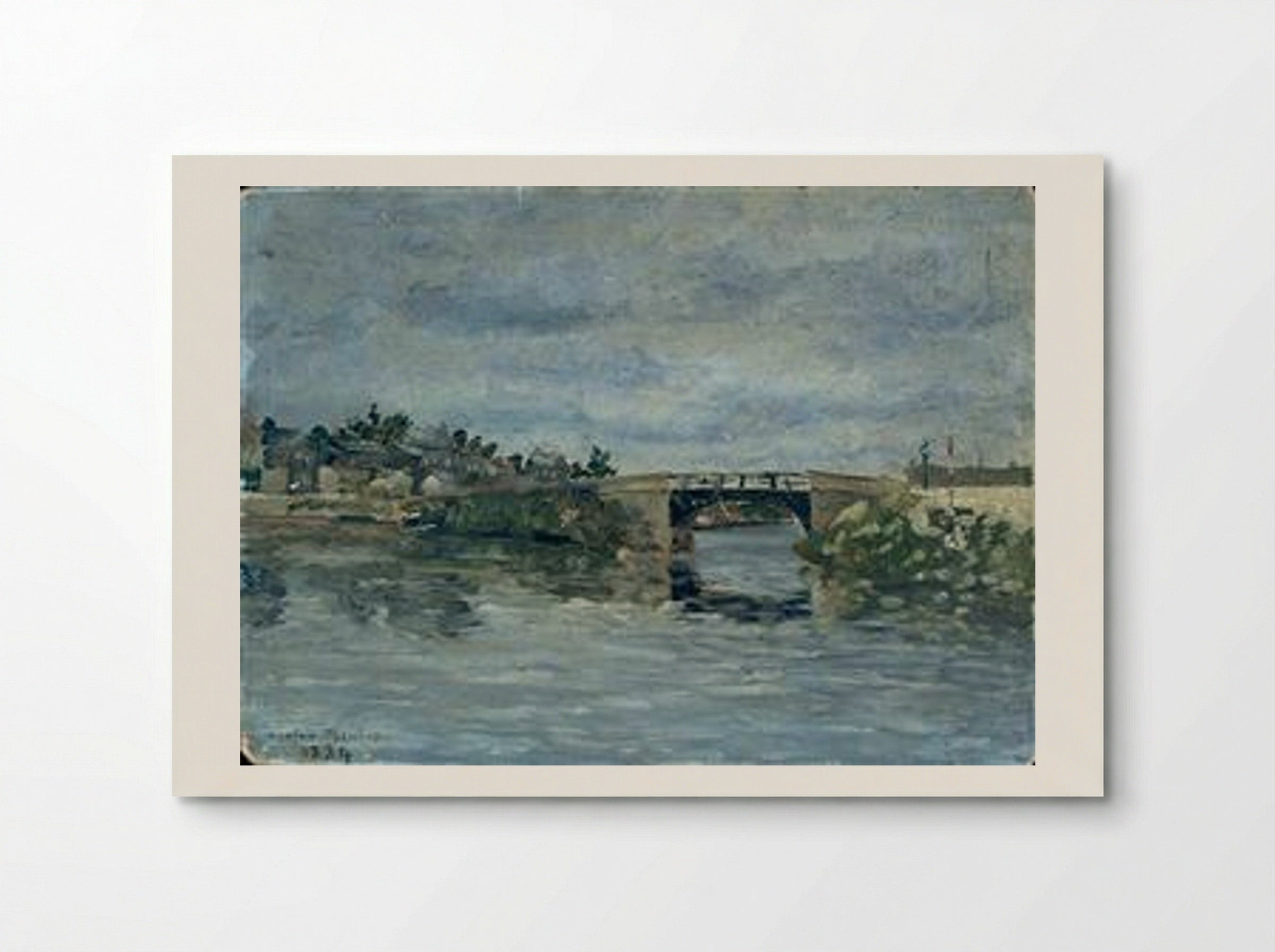 The Old Bridge in Barbin - Maxime Maufra - Poster