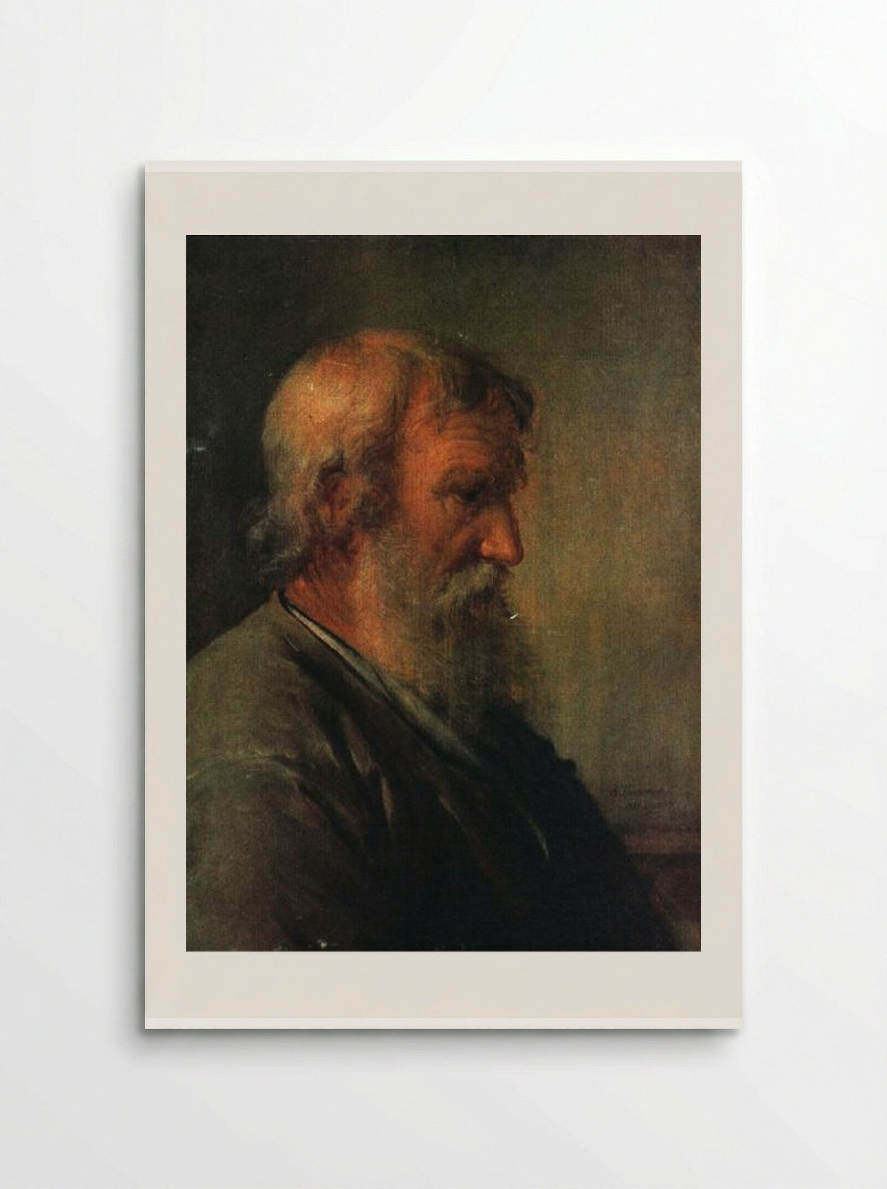 The Old Man Farmer - Vasily Tropinin - Poster