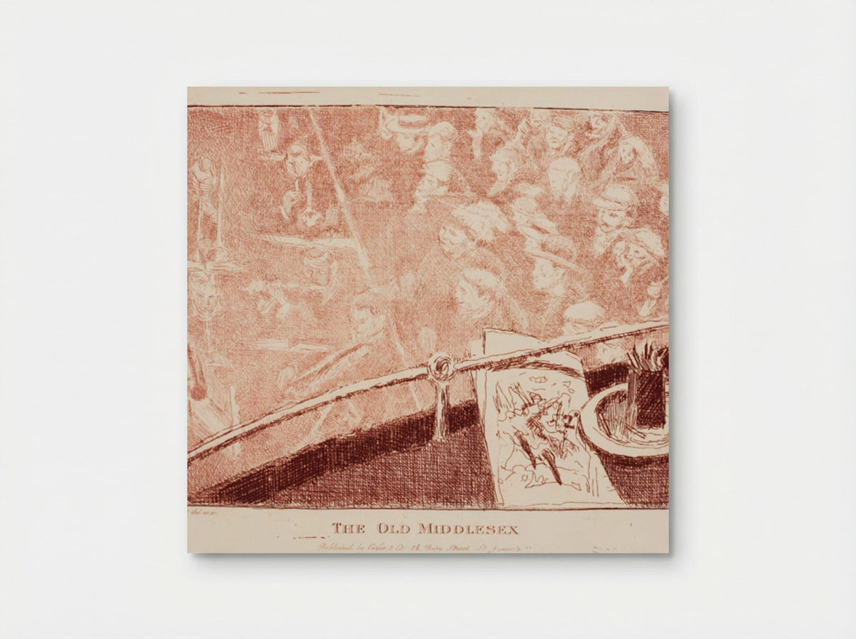 The Old Middlesex - Walter Sickert - Poster