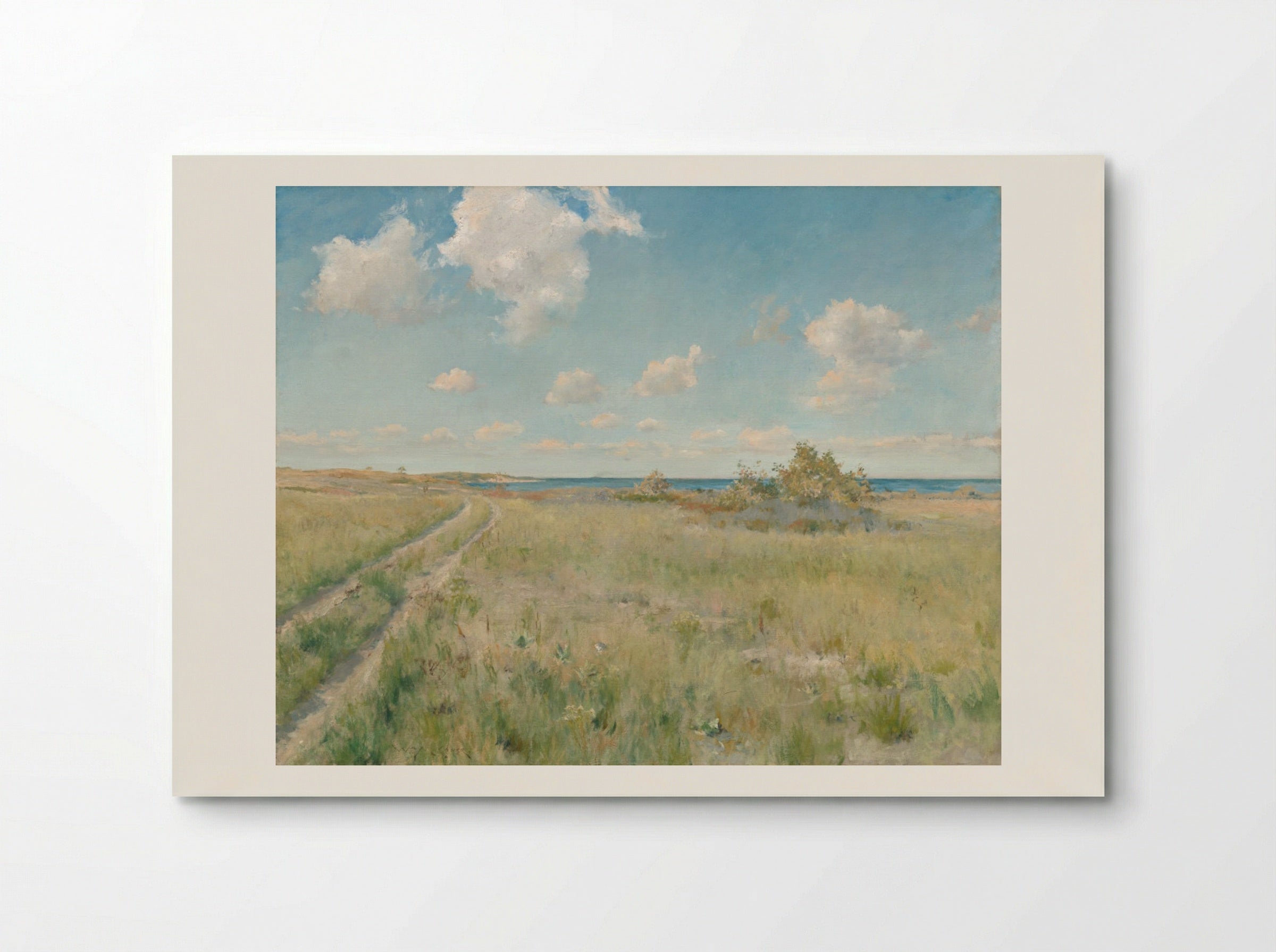 The Old Road to the Sea - William Merritt Chase - Poster