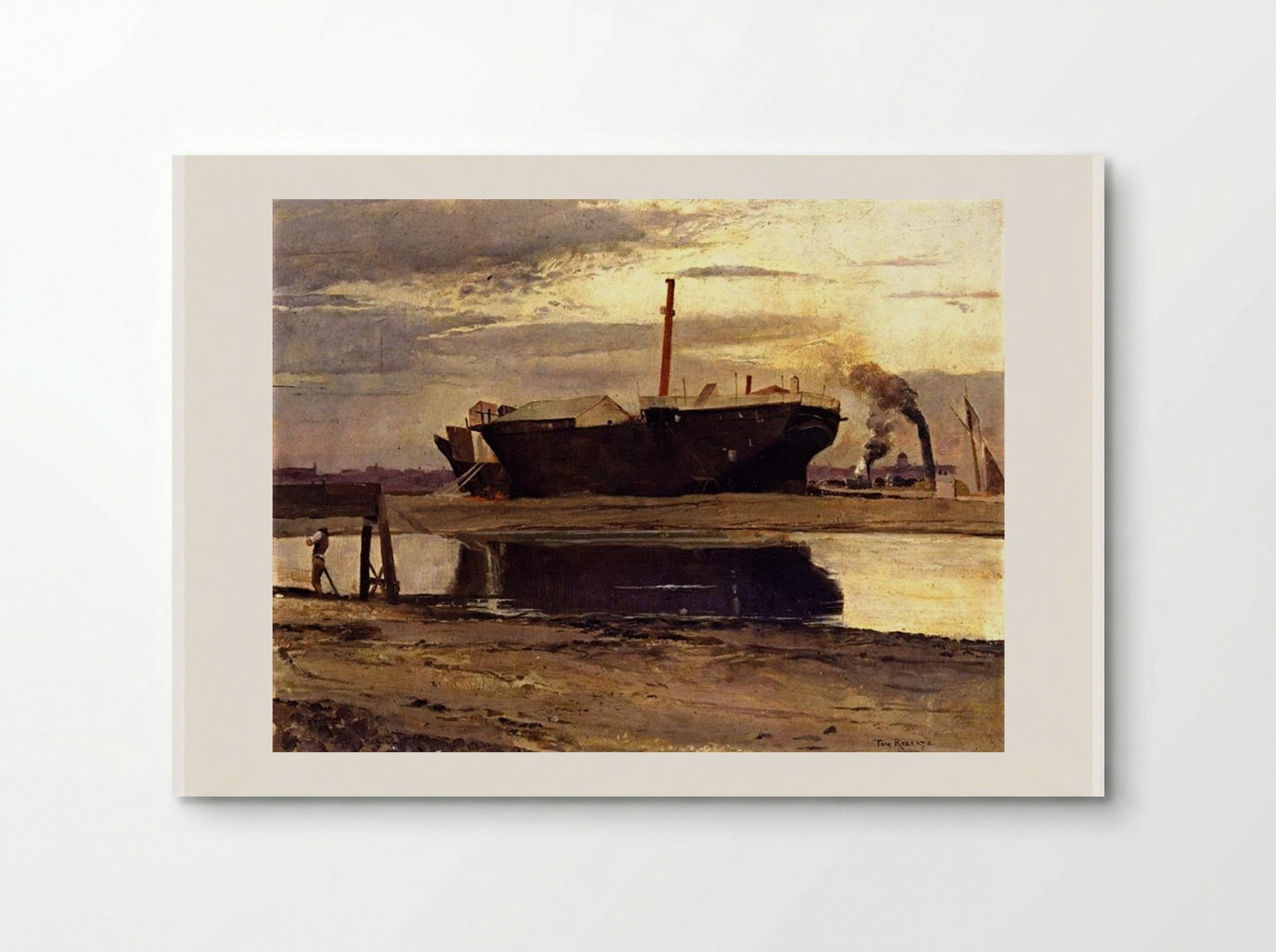 The Old Sacramento - Tom Roberts - Poster
