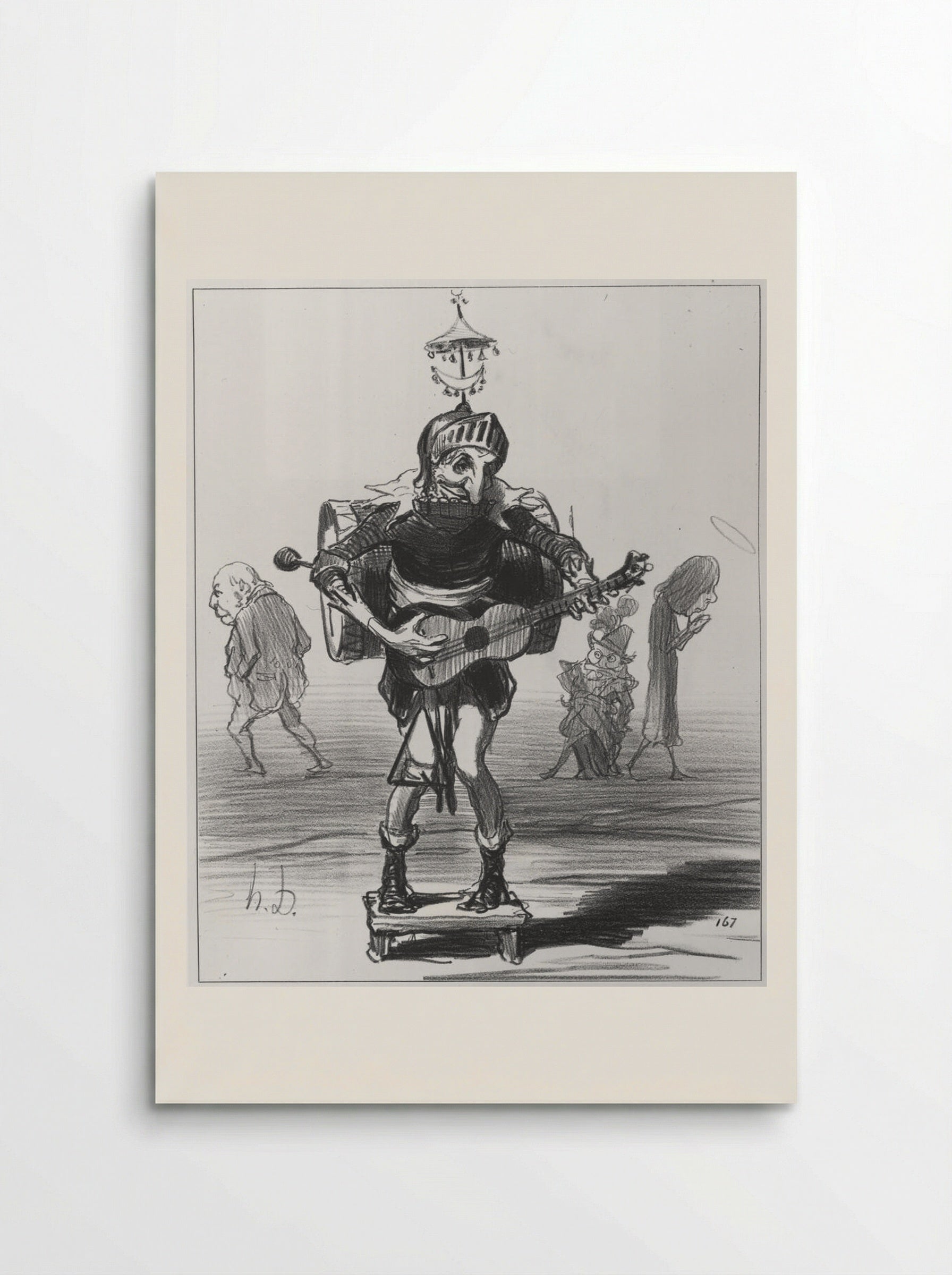 The One-Man Political Band - Honoré-Victorin Daumier - Poster
