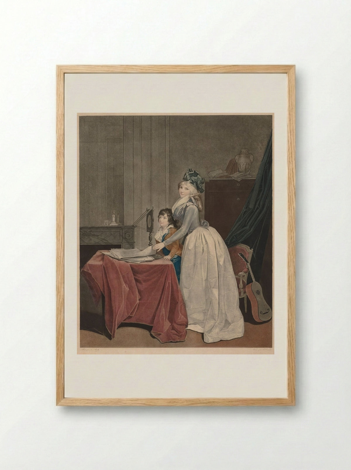 The Optical Viewer - Frédéric Cazenave - Framed Print Wood