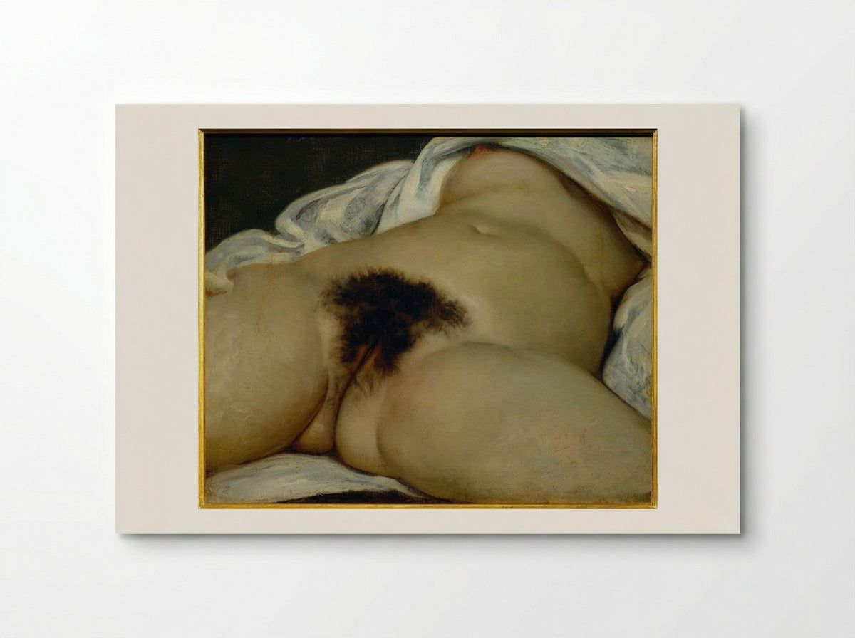 The Origin of the World - Gustave Courbet - Poster