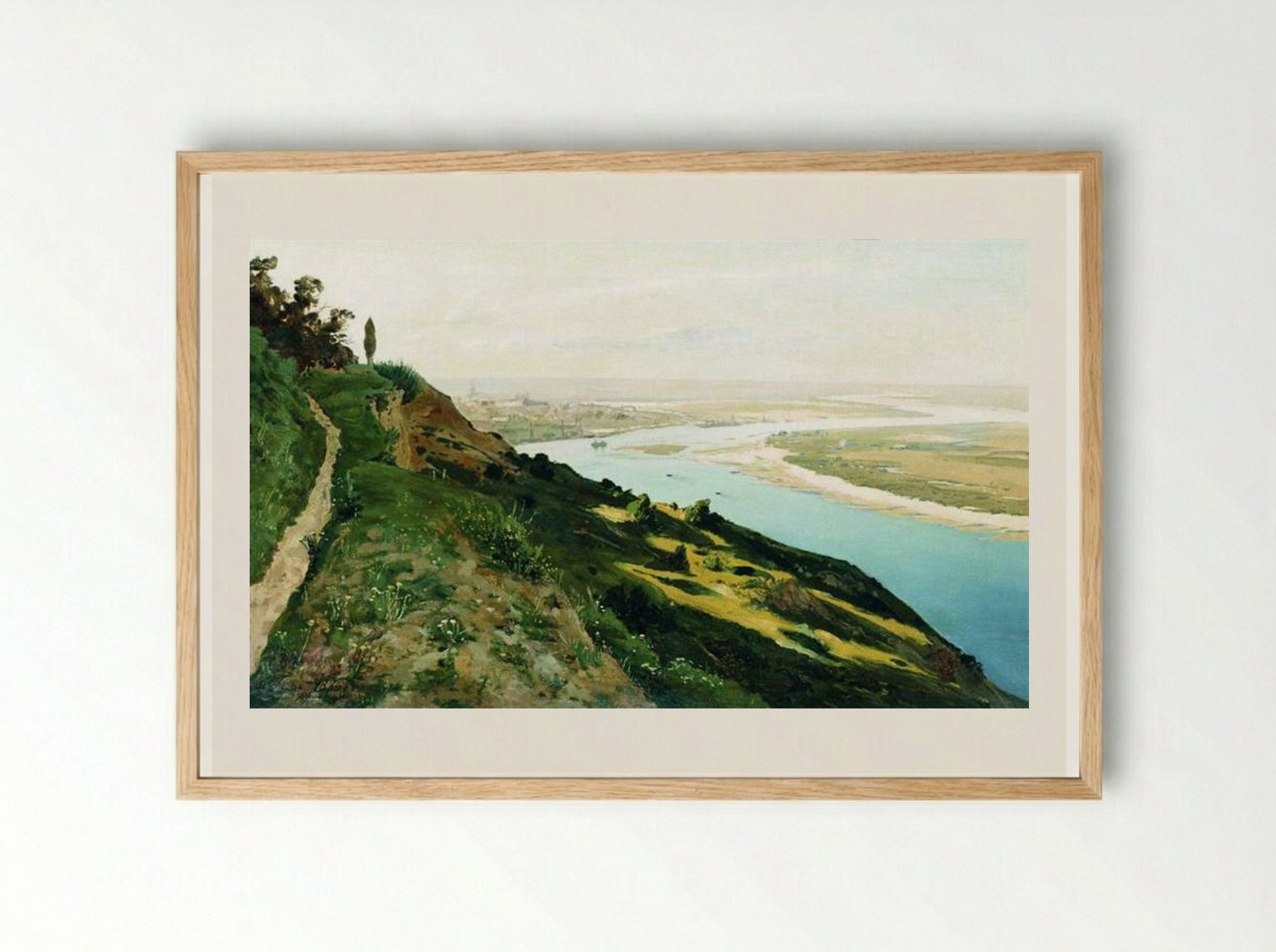 The Outskirts of Kyiv - Volodymyr Orlovsky - Framed Print Wood