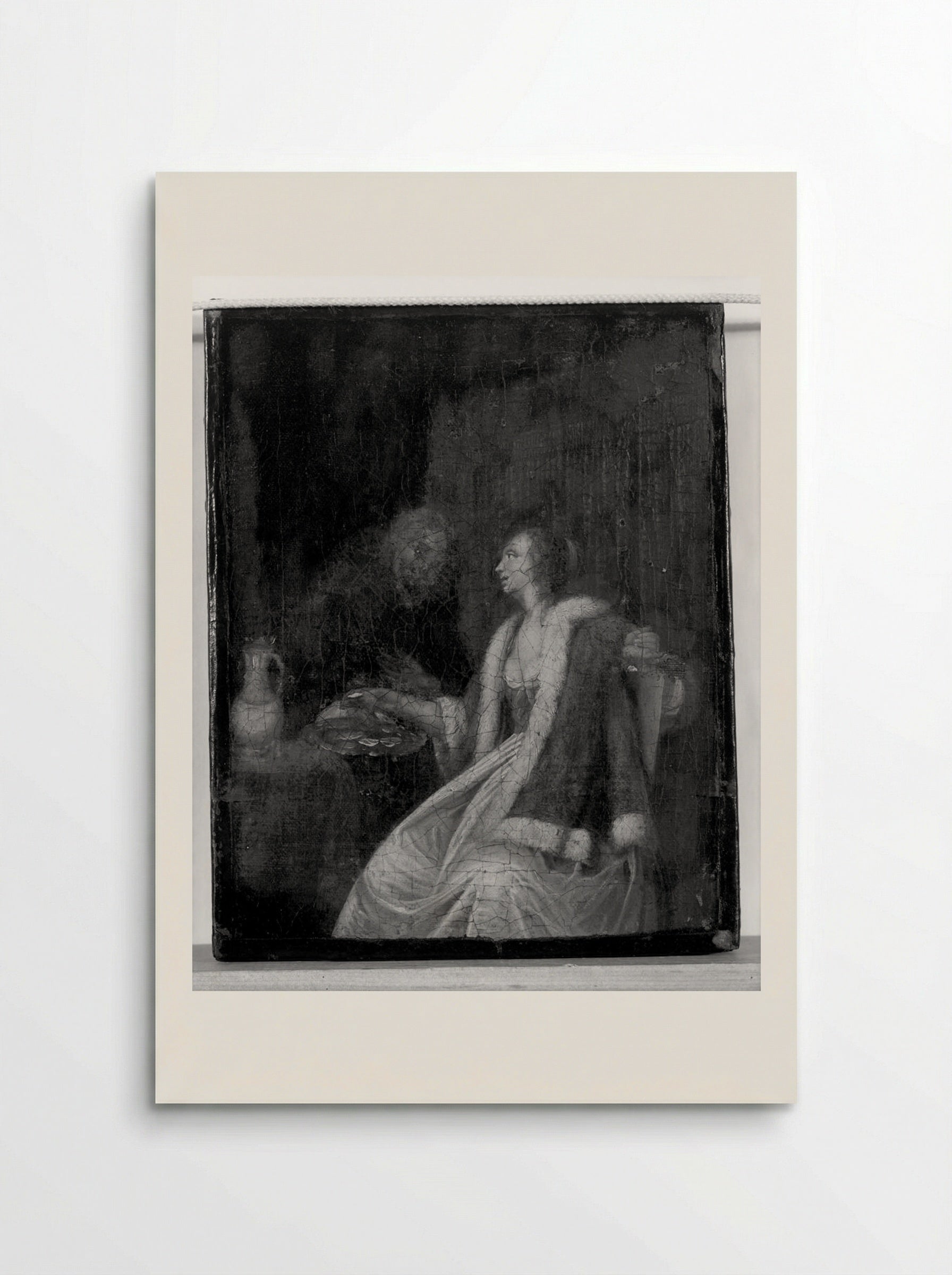 The Oyster Meal - Frans van Mieris the Elder - Poster