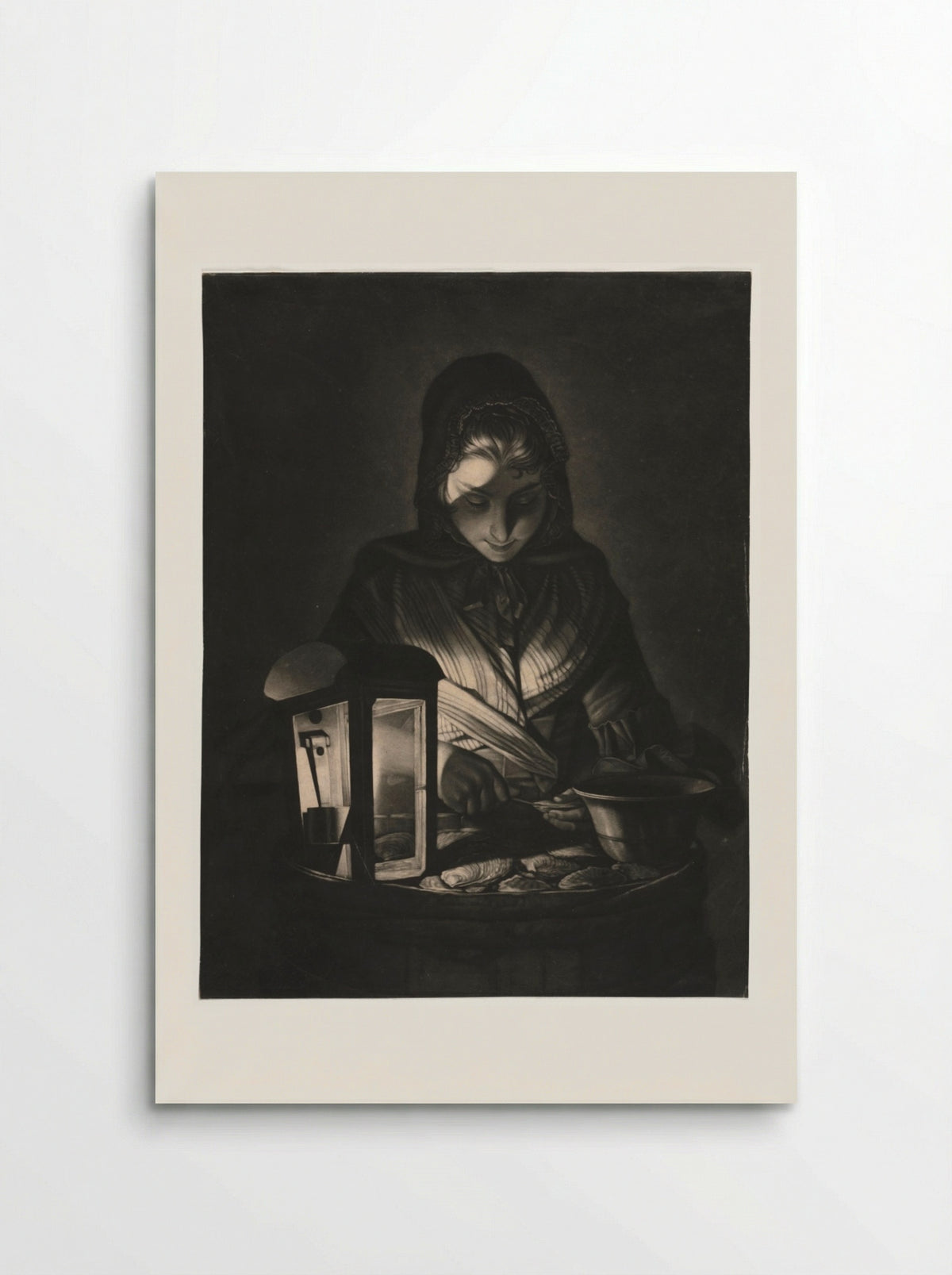 The Oyster Woman - Philip Dawe - Poster