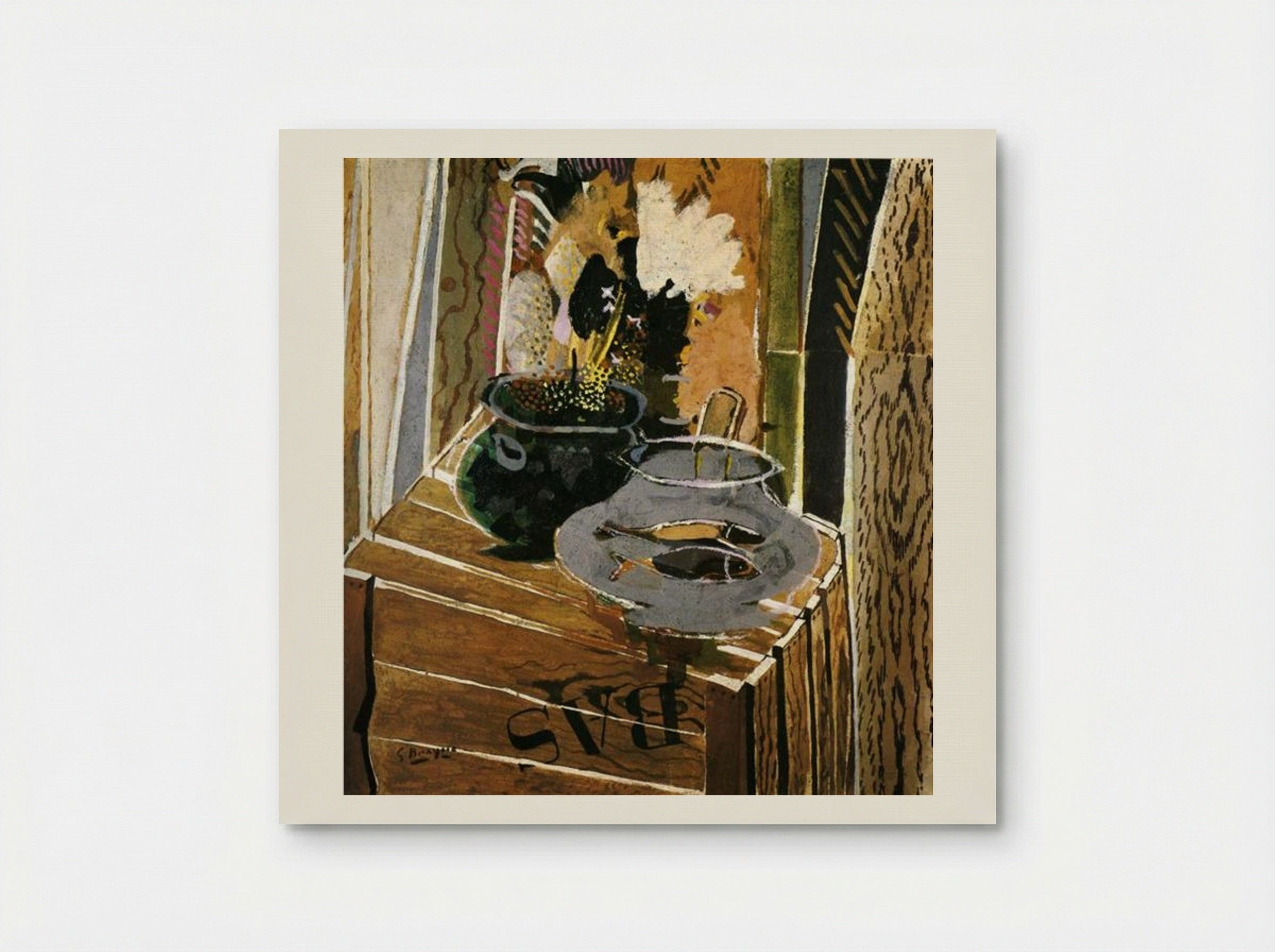 The Packing Case - Georges Braque - Poster