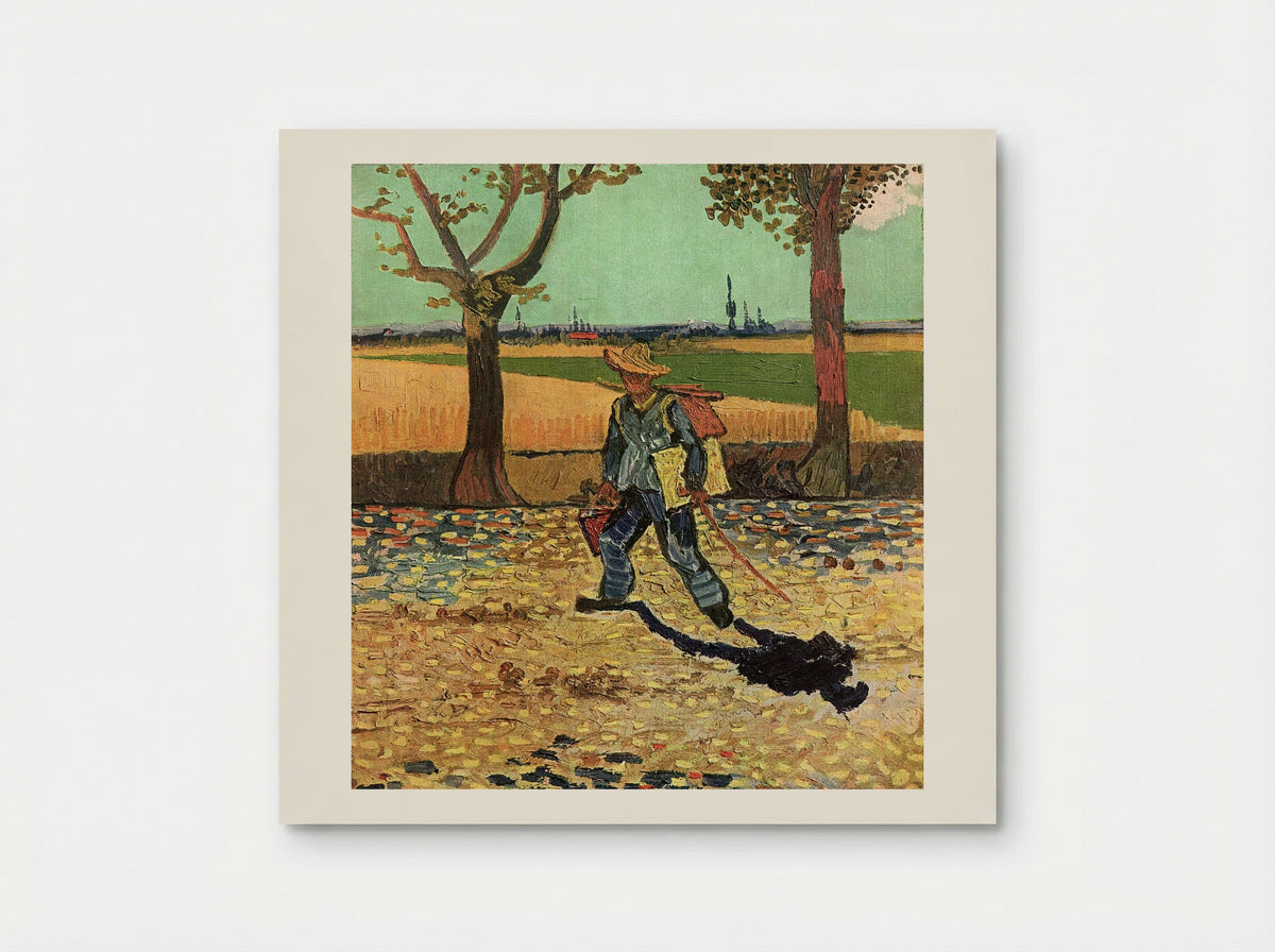 The Painter on His Way to Work - Vincent van Gogh - Poster