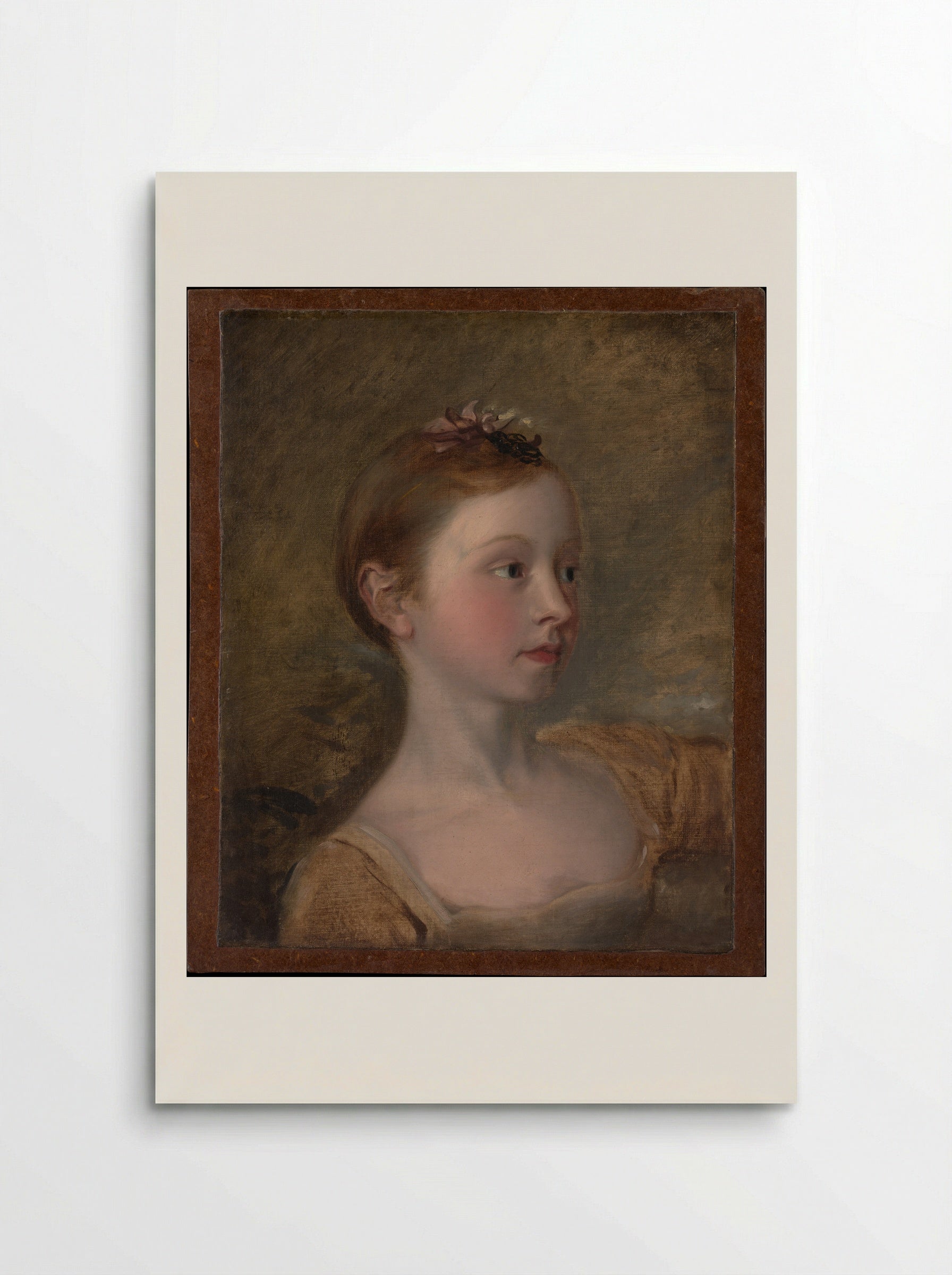 The Painter's Daughter Mary - Thomas Gainsborough - Poster