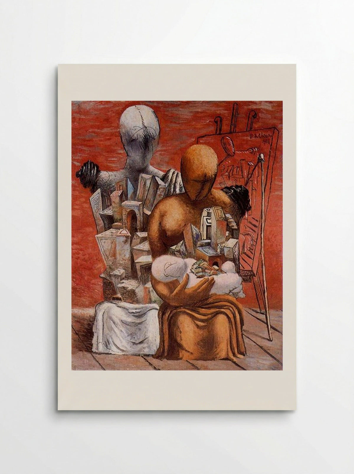 The Painter's Family - Giorgio de Chirico - Poster