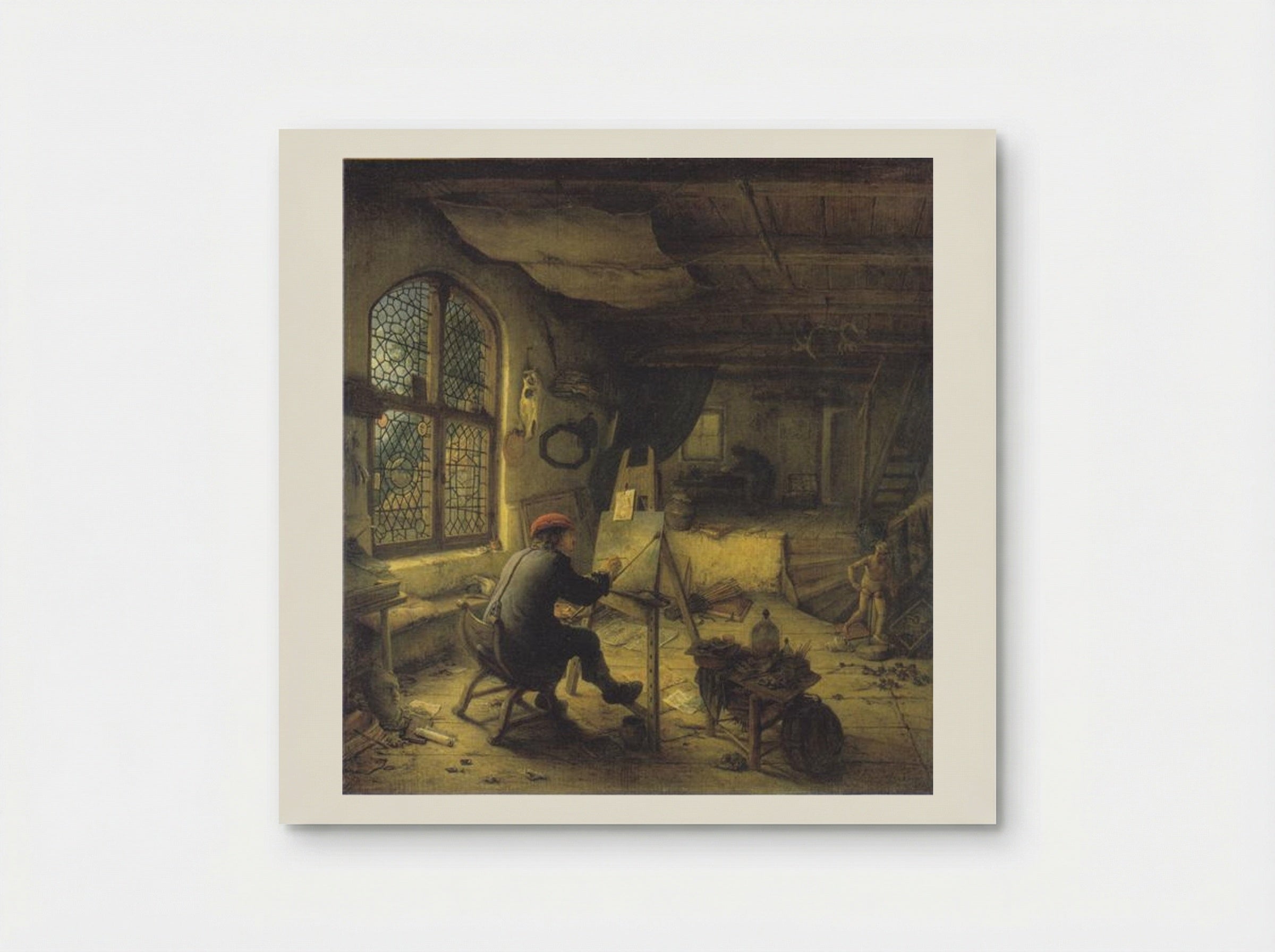The Painter - Adriaen van Ostade - Poster