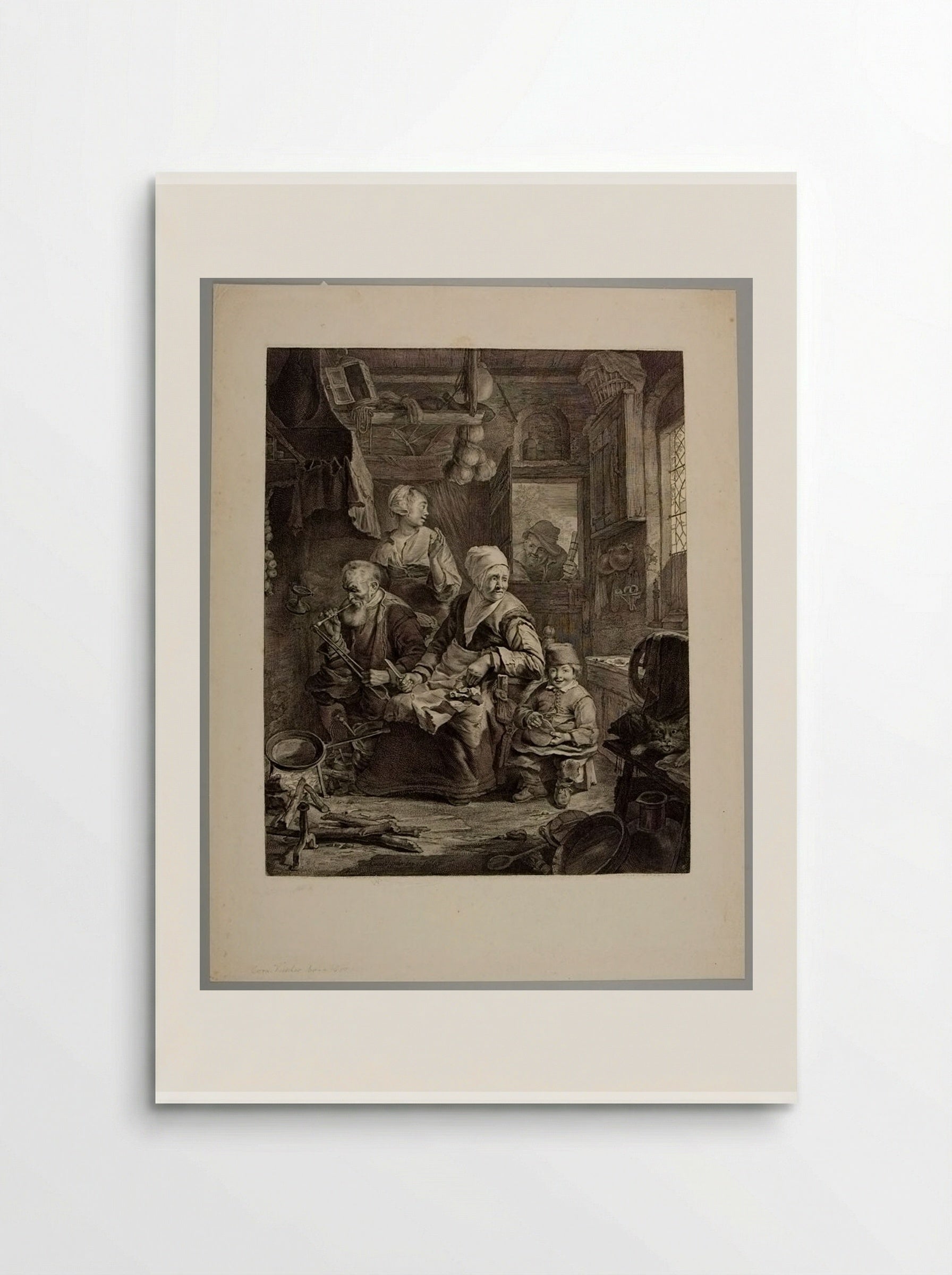The Pancake Woman - Cornelis Visscher - Poster
