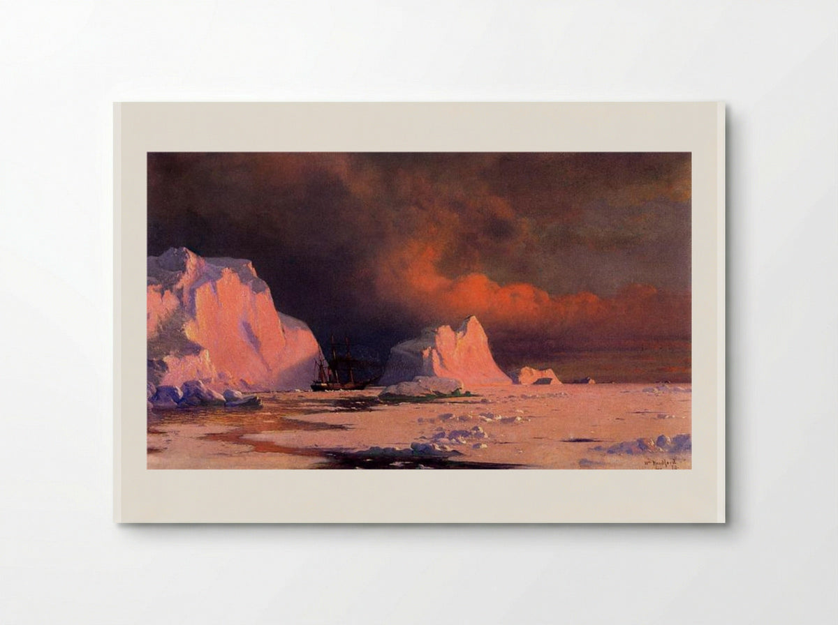The 'Panther' in Melville Bay - William Bradford - Poster