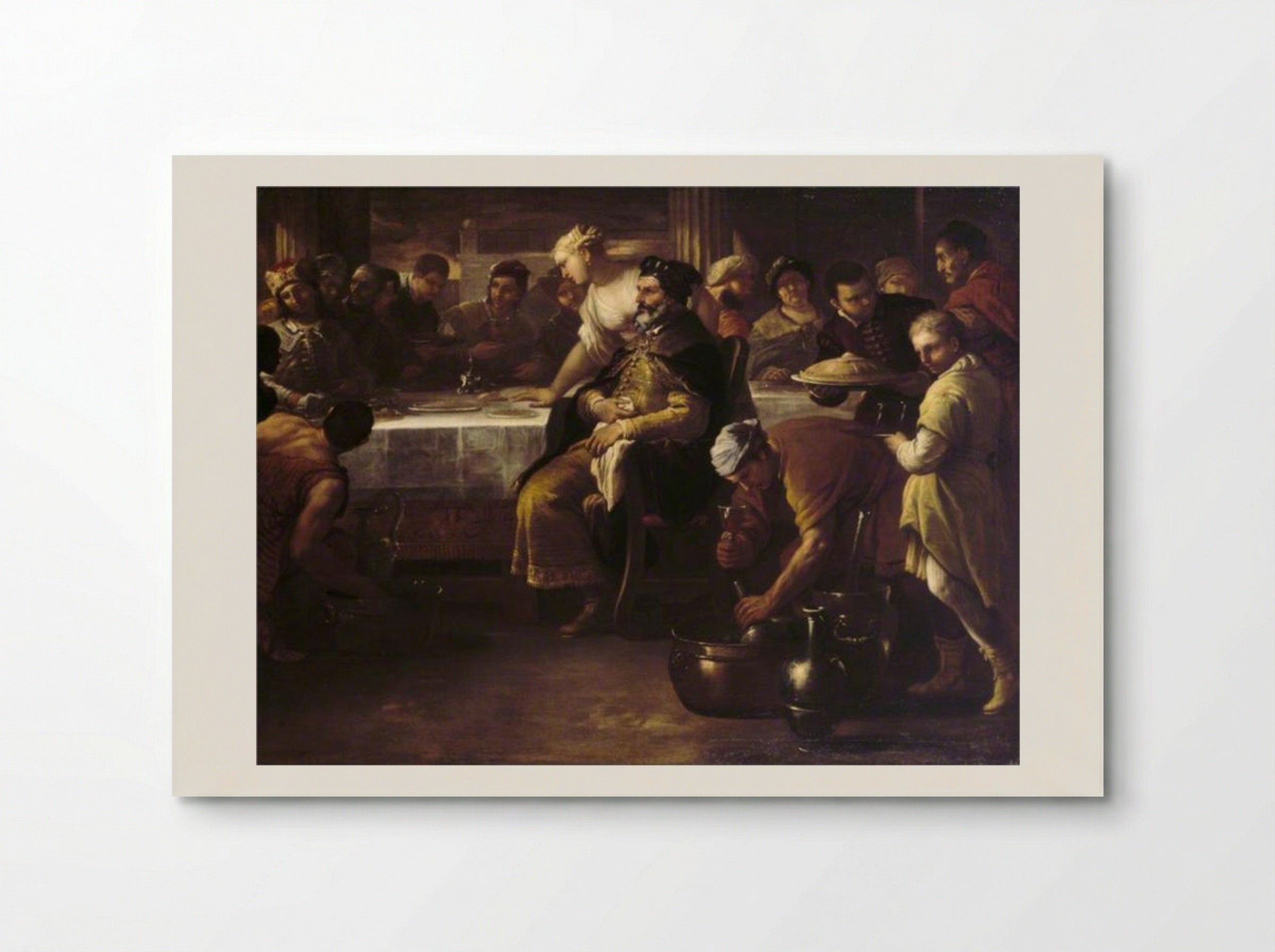 The Parable of the Prodigal Son: The Fatted Calf - Luca Giordano - Poster