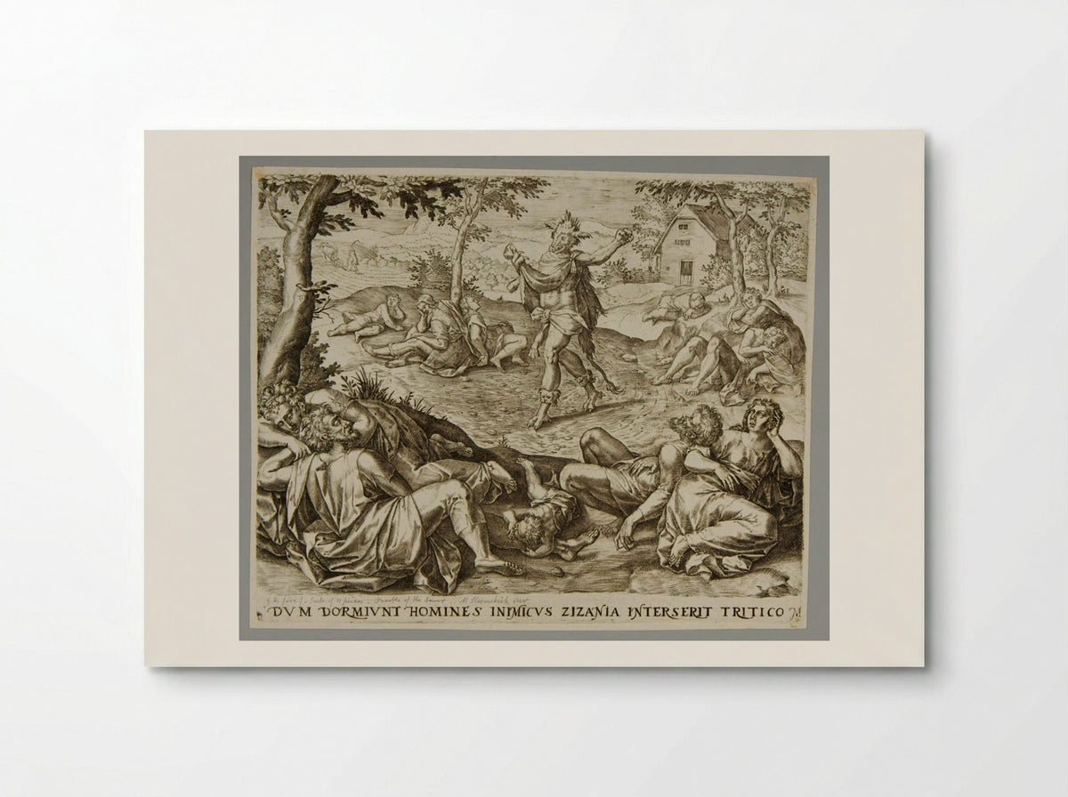 The Parable of the Sower, Plate I - Gerard de Jode - Poster
