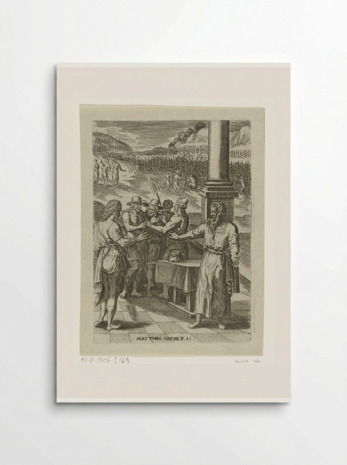 The Parable of the Workers in the Vineyard - Abraham de Bruyn - Poster