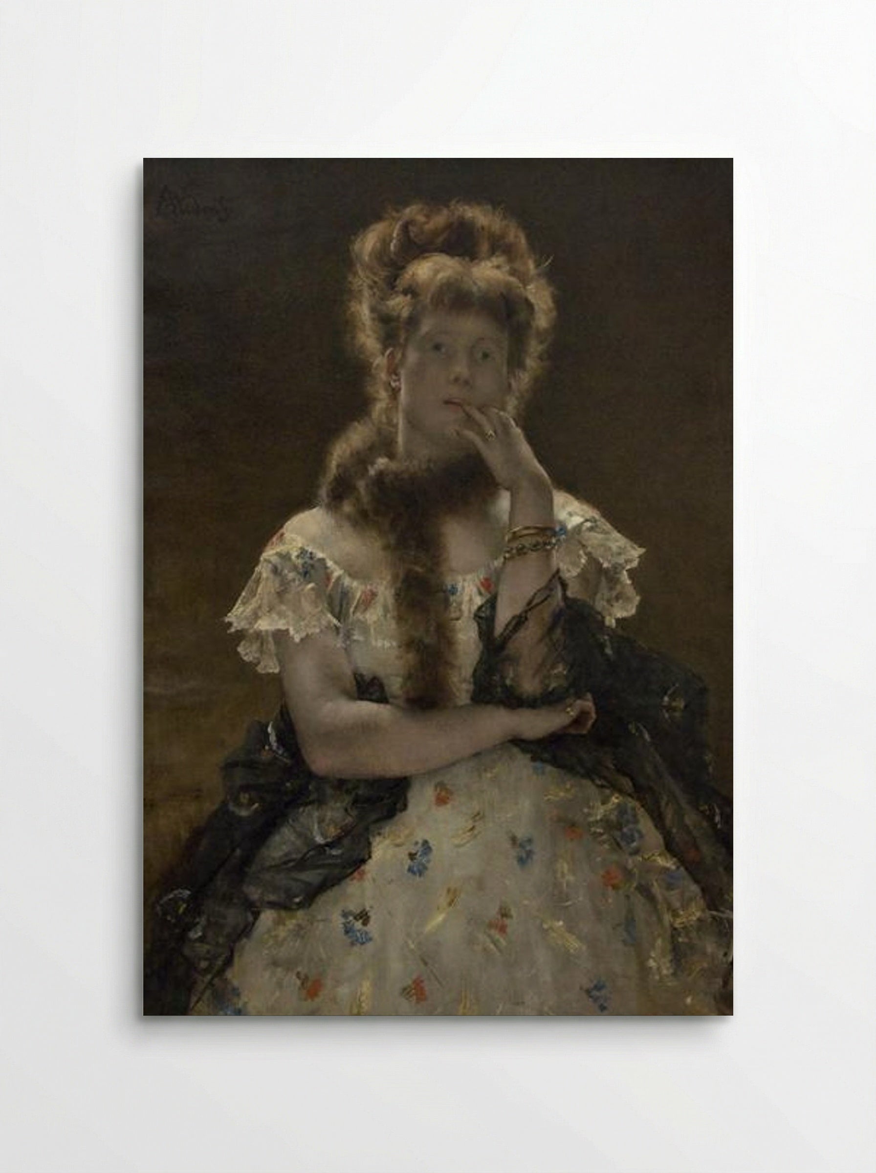 The Paris Sphinx - Alfred Stevens - Poster