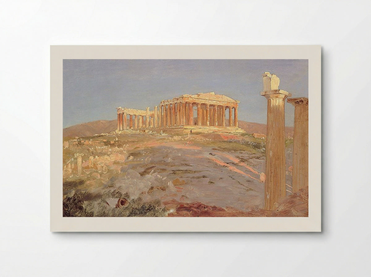 The Parthenon - Frederic Edwin Church - Poster