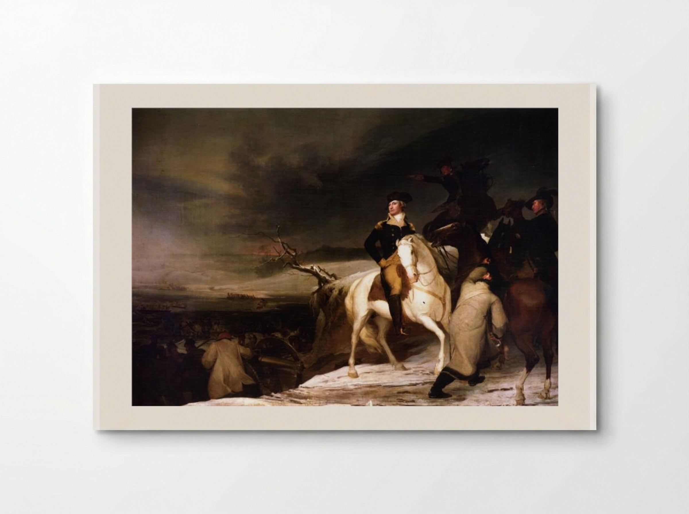 The Passage of the Delaware - Thomas Sully - Poster