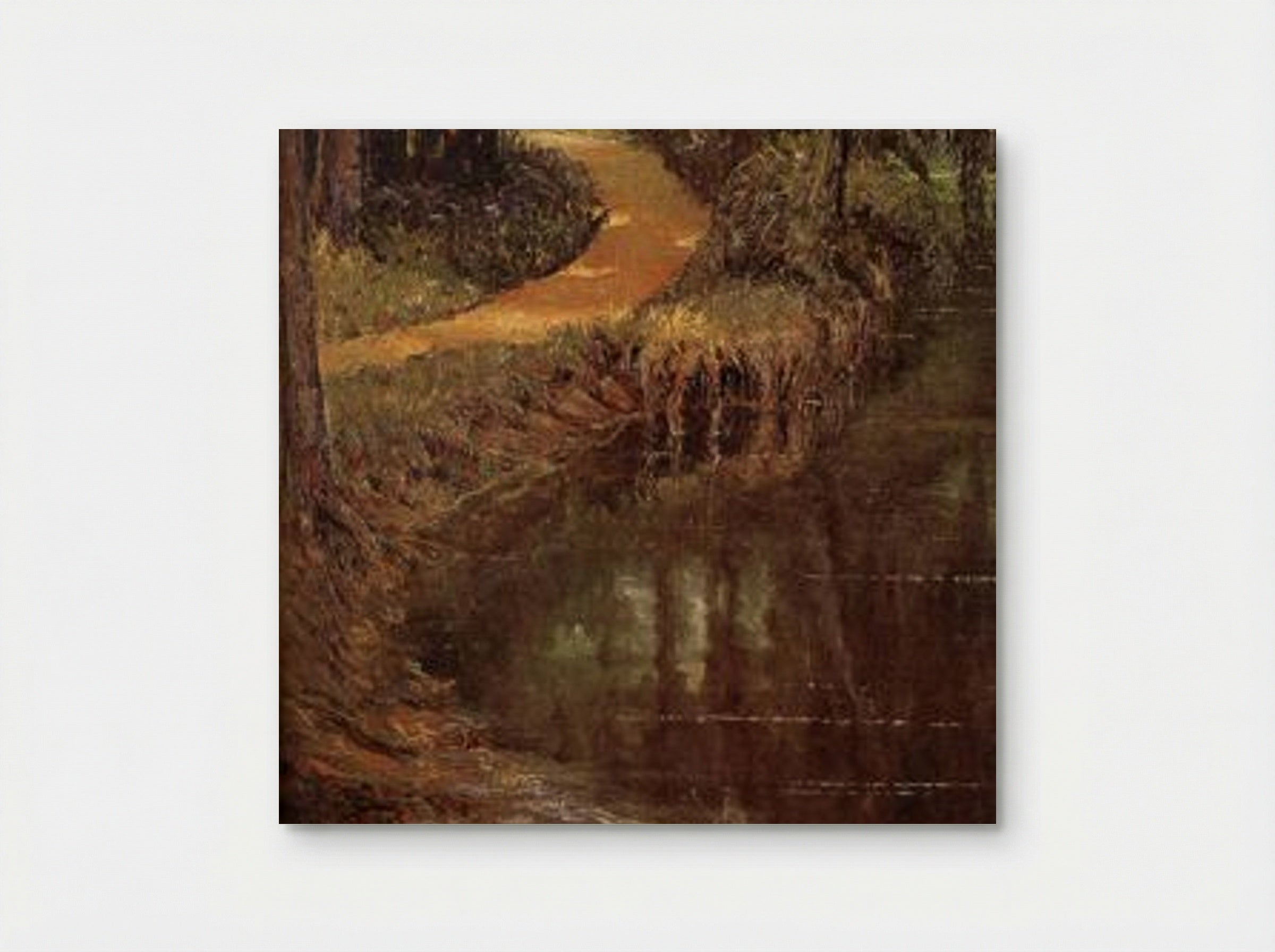 The Path - Grant Wood - Poster