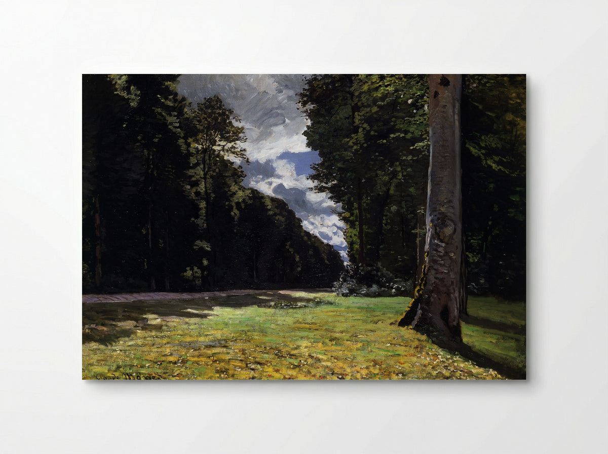 The Pavé de Chailly in the Fontainebleau Forest - Claude Monet - Poster