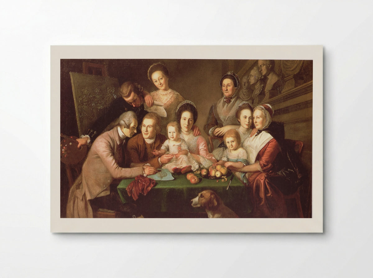 The Peale Family - Charles Willson Peale - Poster