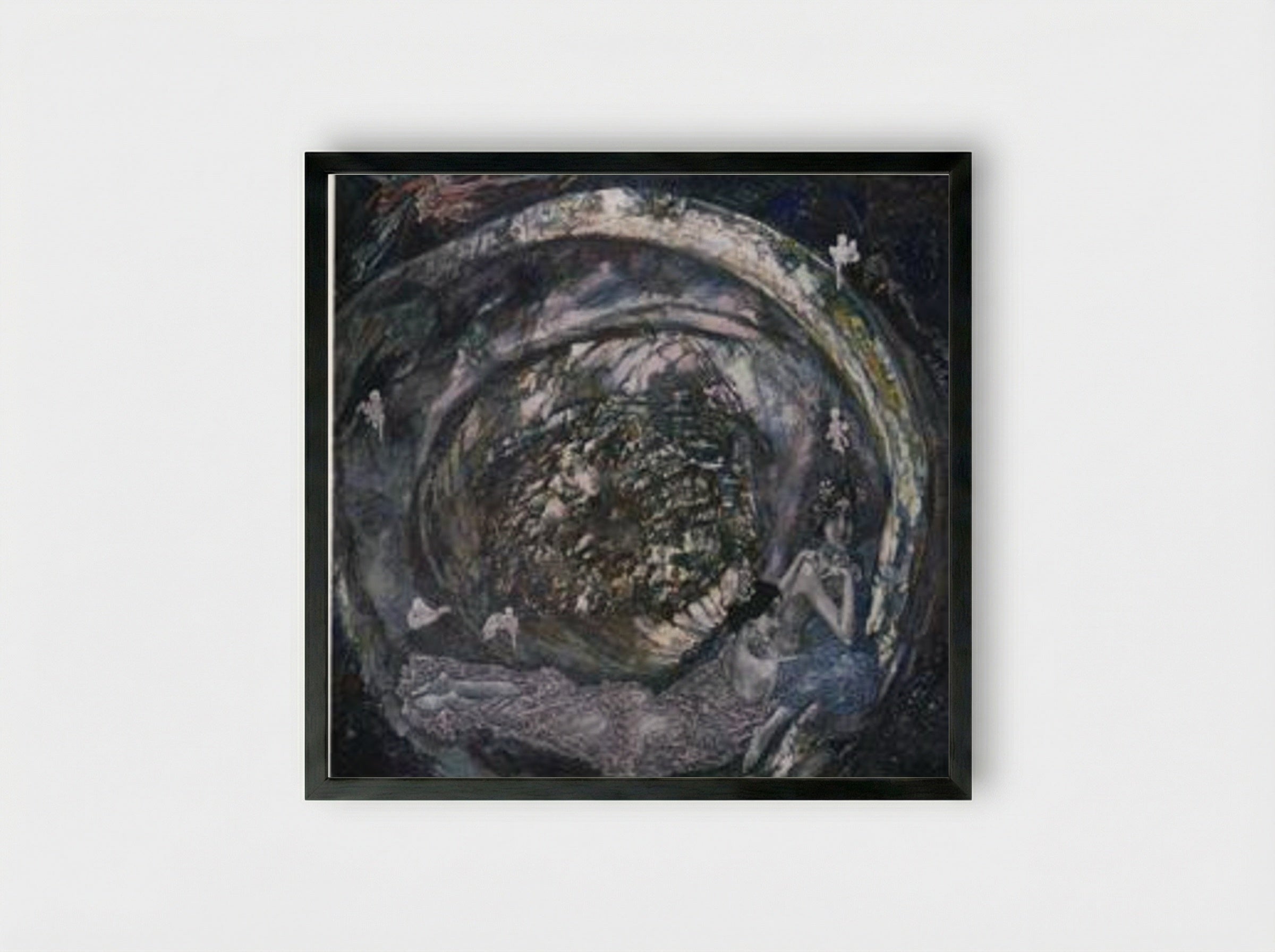 The Pearl - Mikhail Vrubel - Framed Print Black