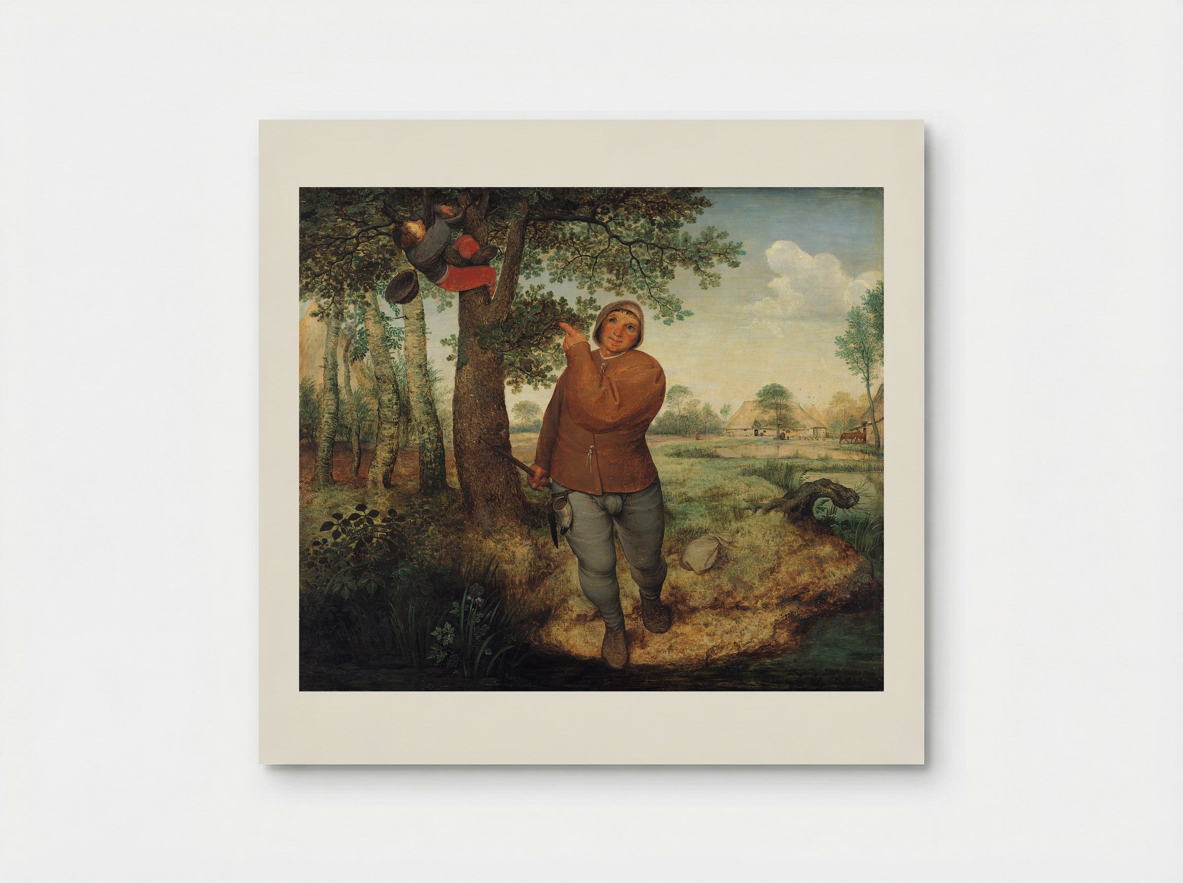 The Peasant and the Birdnester - Pieter Bruegel the Elder - Poster