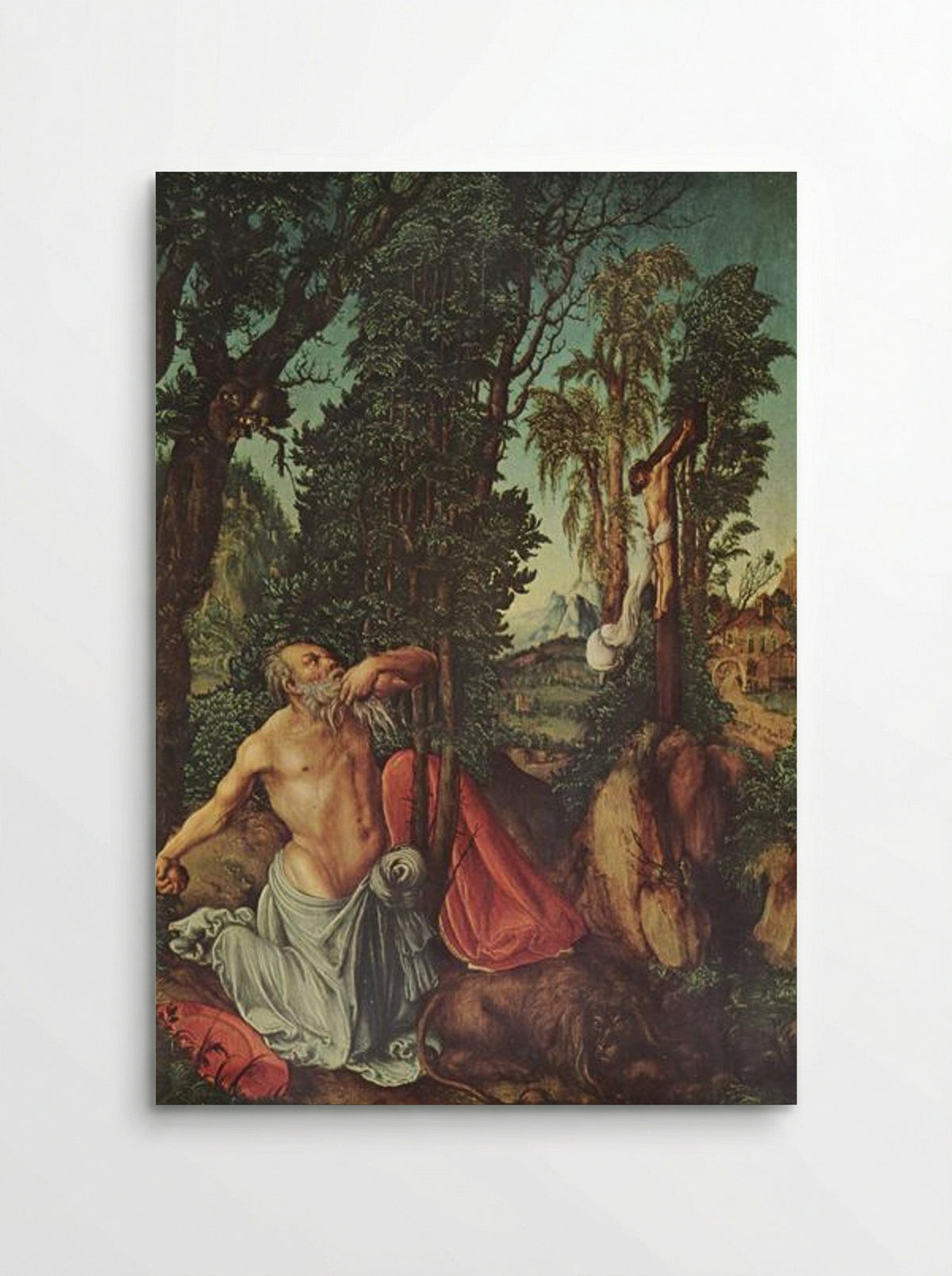 The Penitence of St. Jerome - Lucas Cranach the Elder - Poster