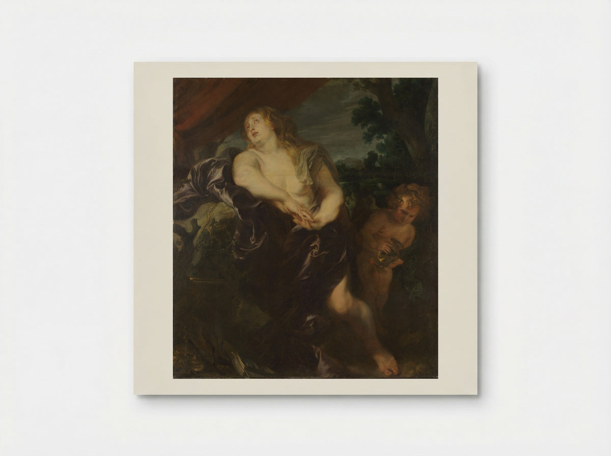The Penitent Magdalene - Anthony van Dyck - Poster