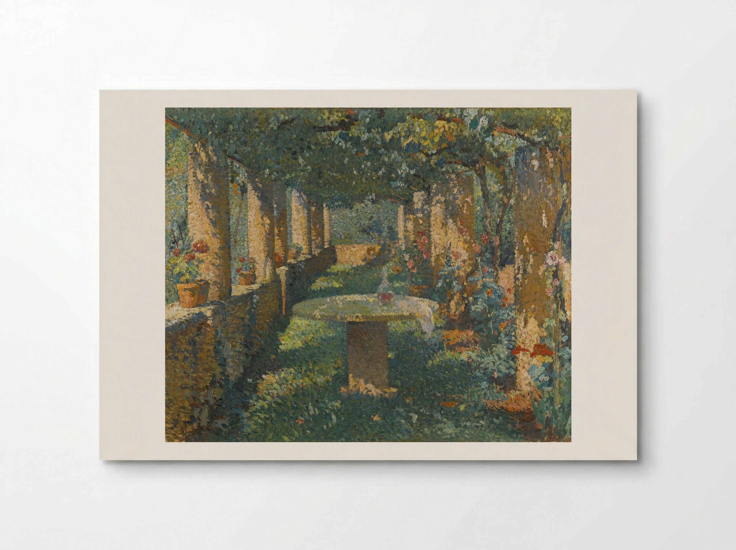 The Pergola - Henri Martin - Poster