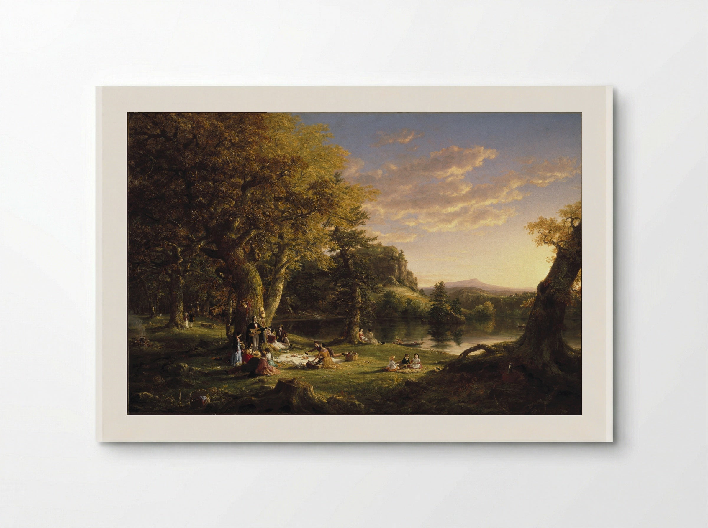 The Pic-Nic - Thomas Cole - Poster